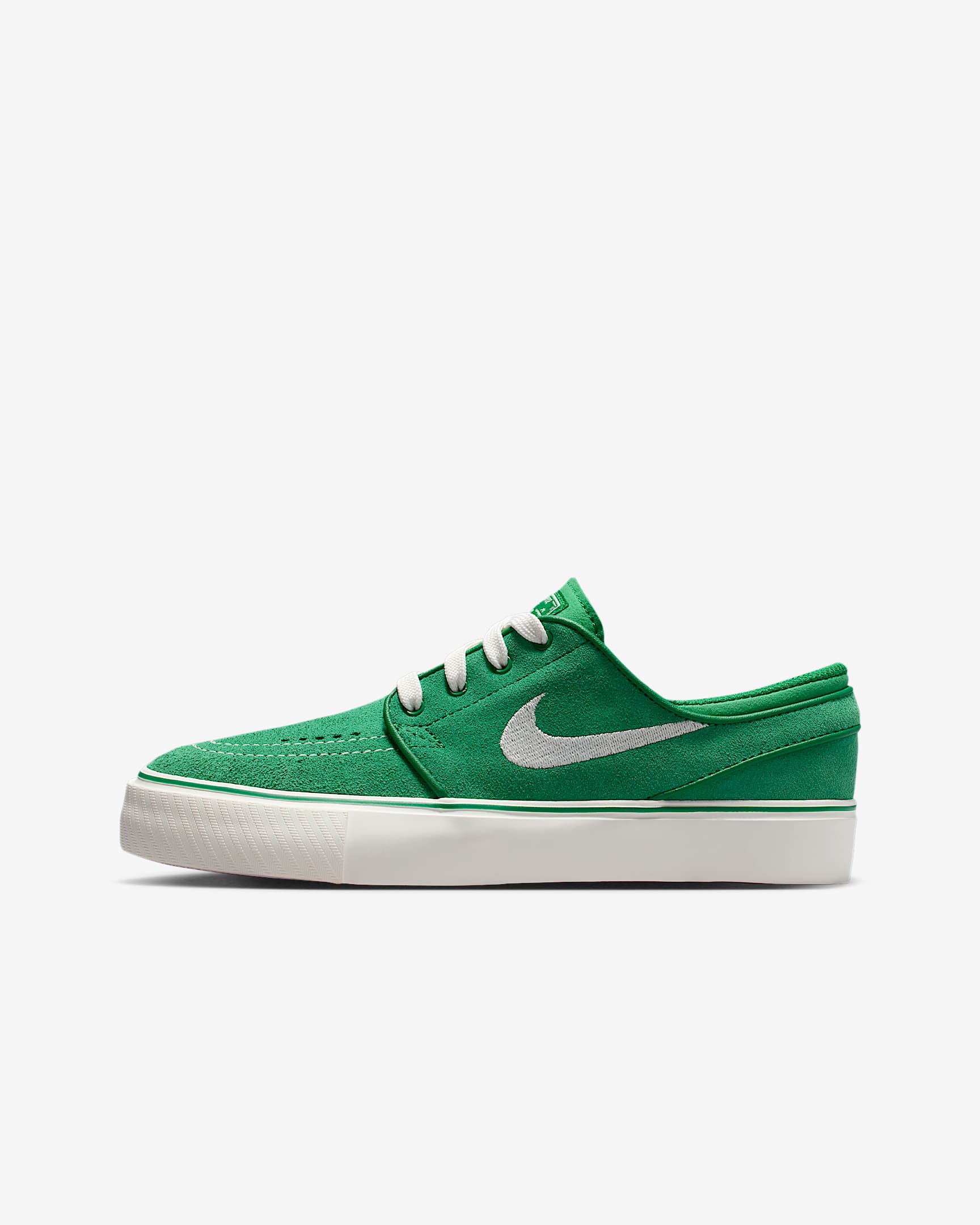 Nike SB Stefan Janoski Big Kids' Skate Shoes - Pine Green/Pine Green/Sail/Sail