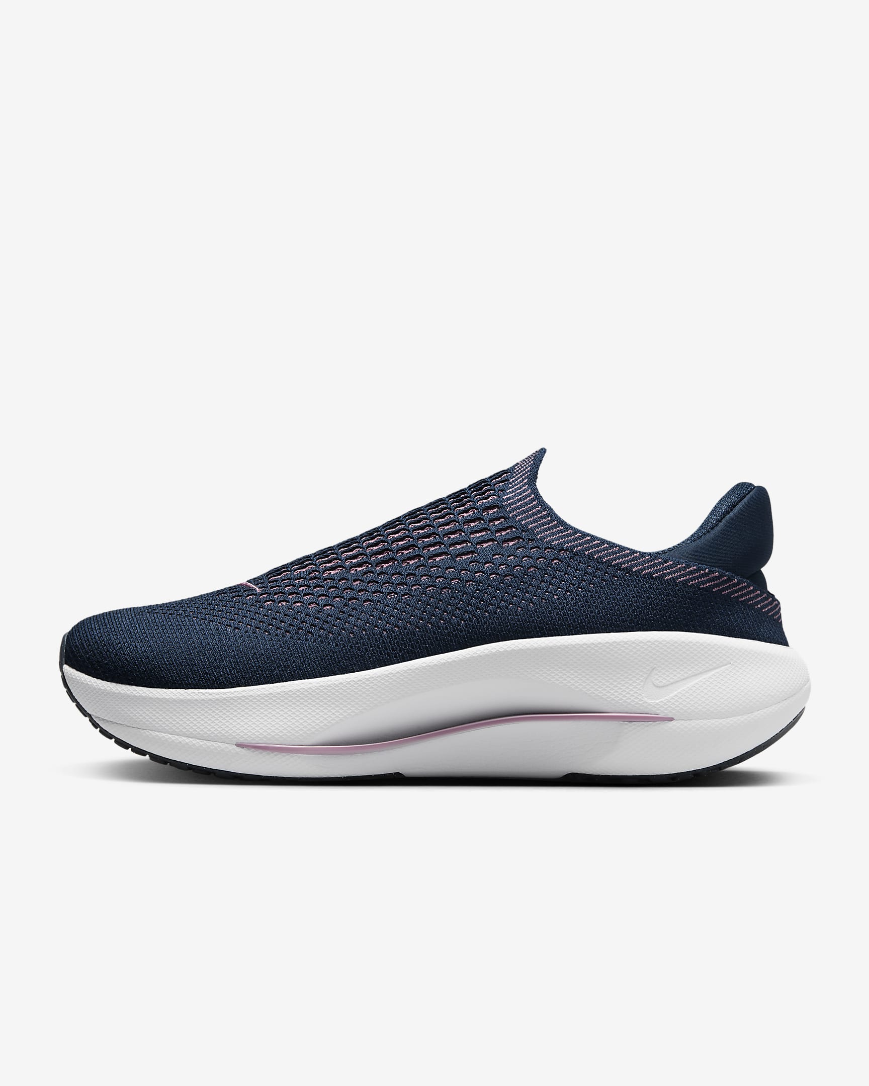 Nike Reina EasyOn Kadın Ayakkabısı - Armory Navy/Hot Fuchsia/Plum Dust