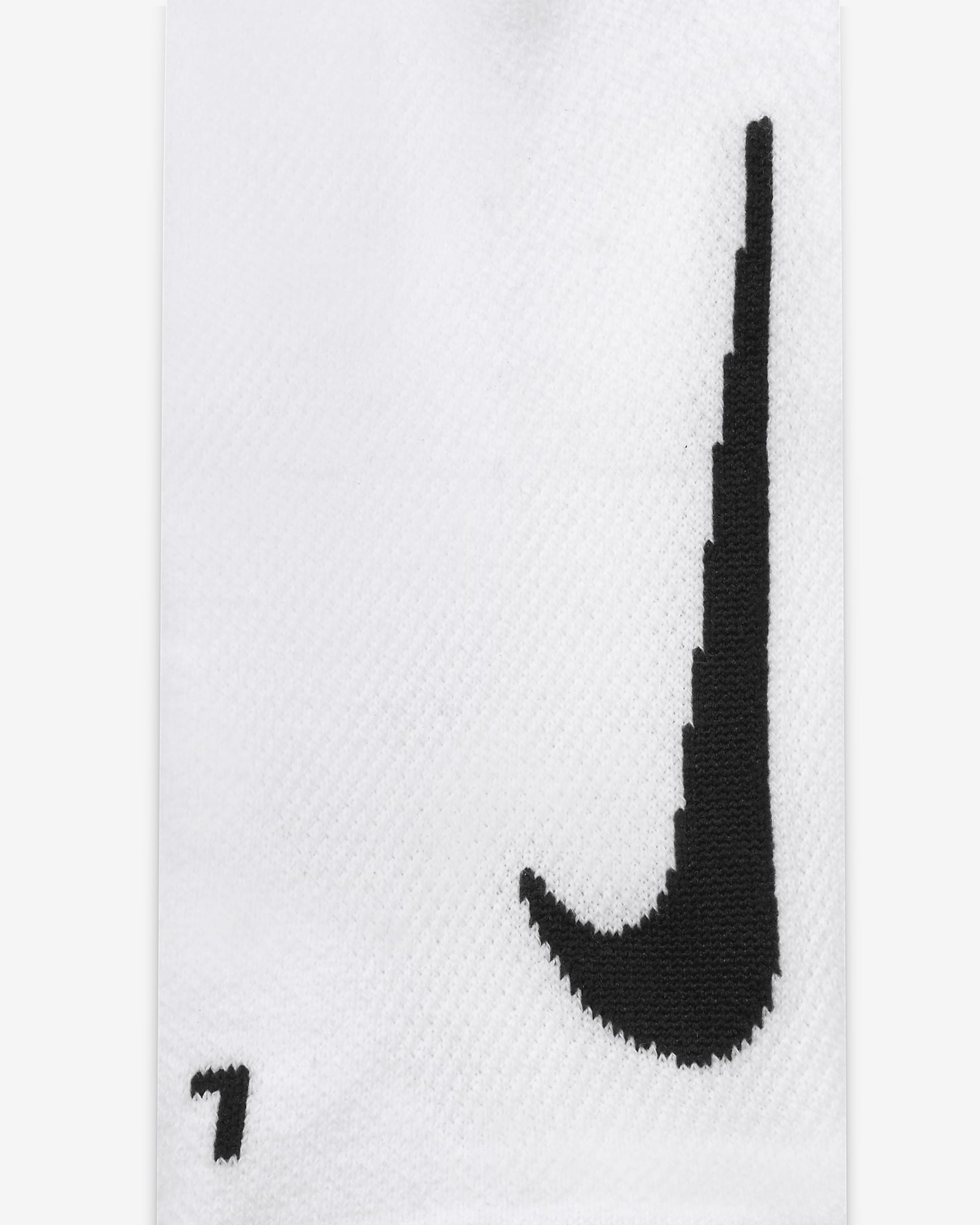 Chaussettes de running invisibles Nike Multiplier (2 paires) - Blanc/Noir