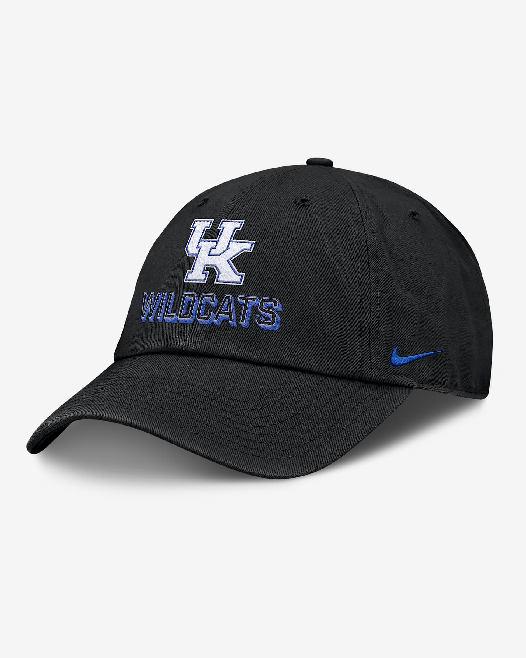 Gorra universitaria Nike ajustable para hombre Kentucky On-Field Club Gameday