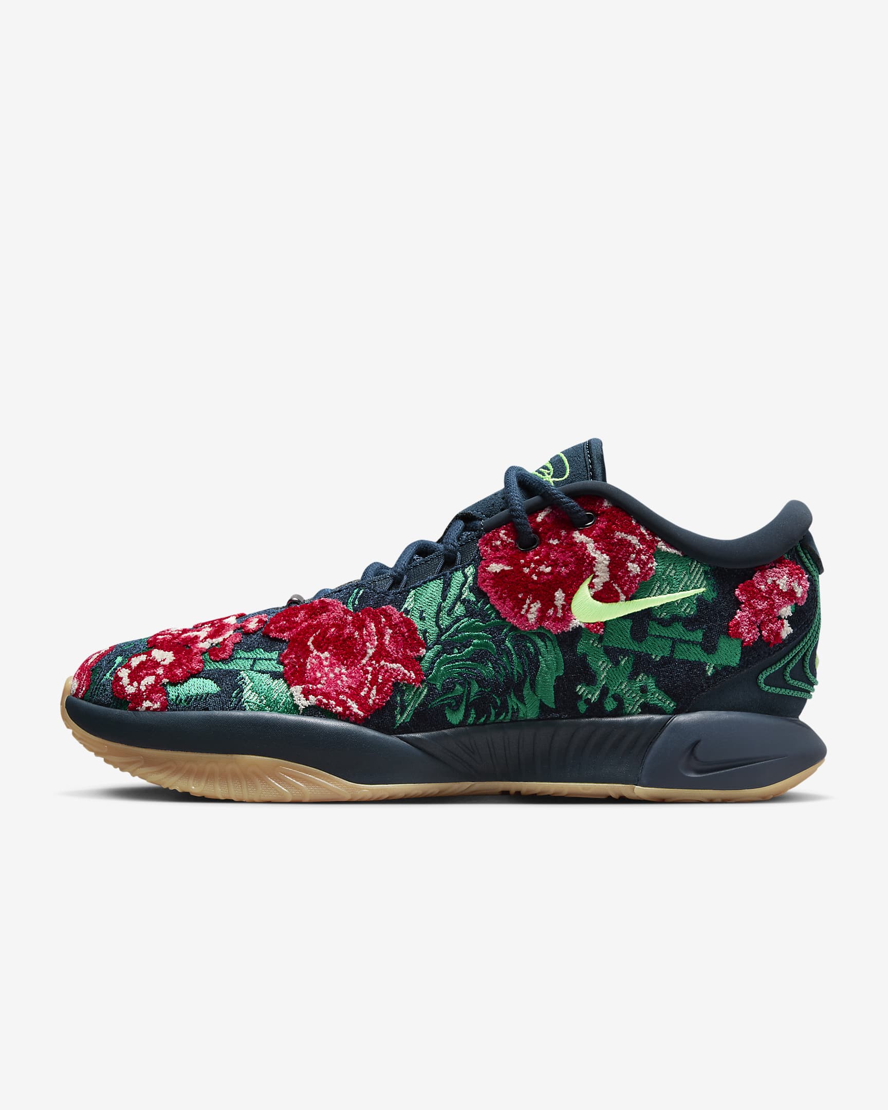 LeBron XXI Premium basketbalschoenen - Armory Navy/Malachite/Spring Green/Green Strike