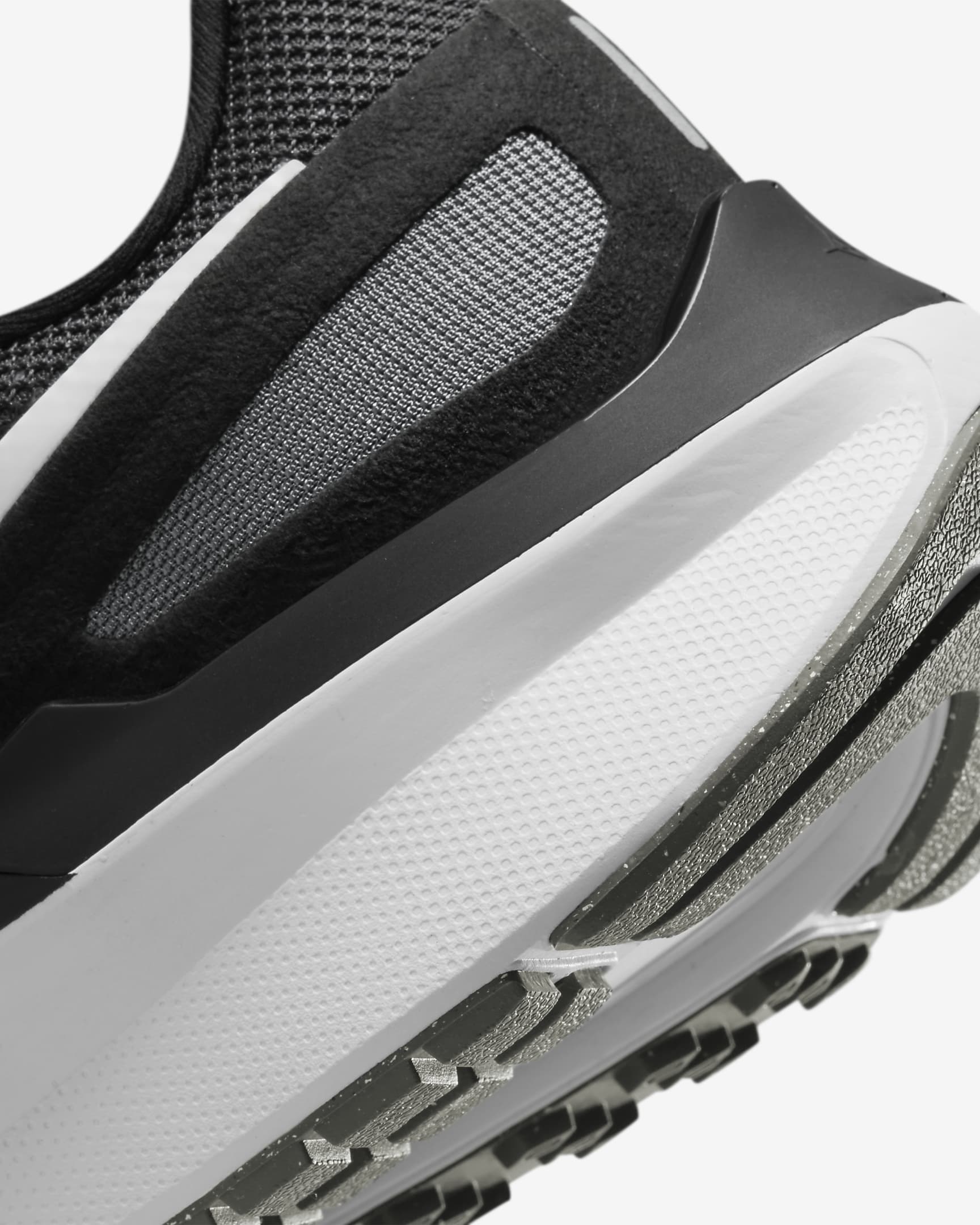 Sapatilhas de running para estrada Nike Structure 25 para homem - Preto/Cinzento Iron/Branco