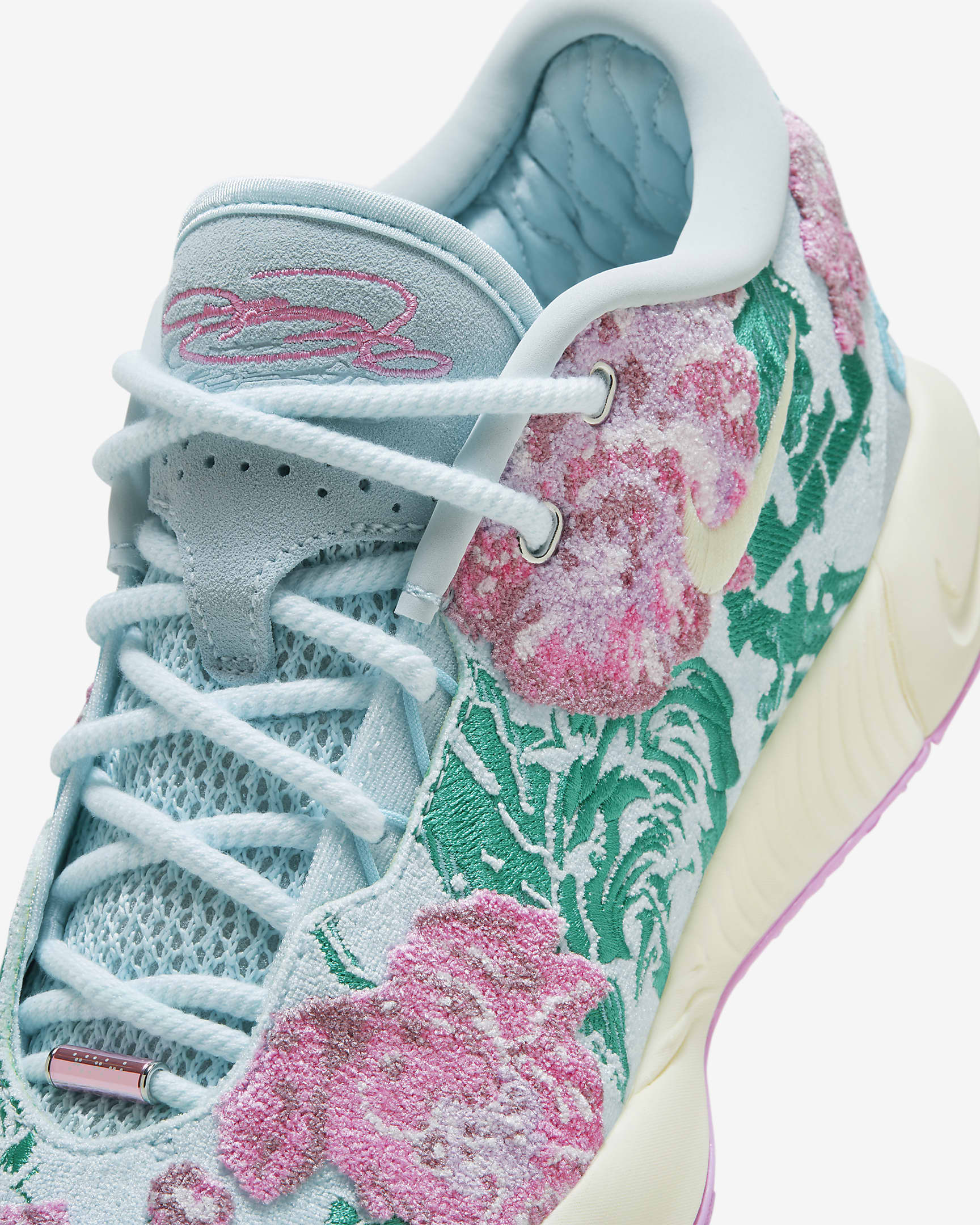 LeBron XXI Premium EP Basketball Shoes - Glacier Blue/Stadium Green/Beyond Pink/Coconut Milk