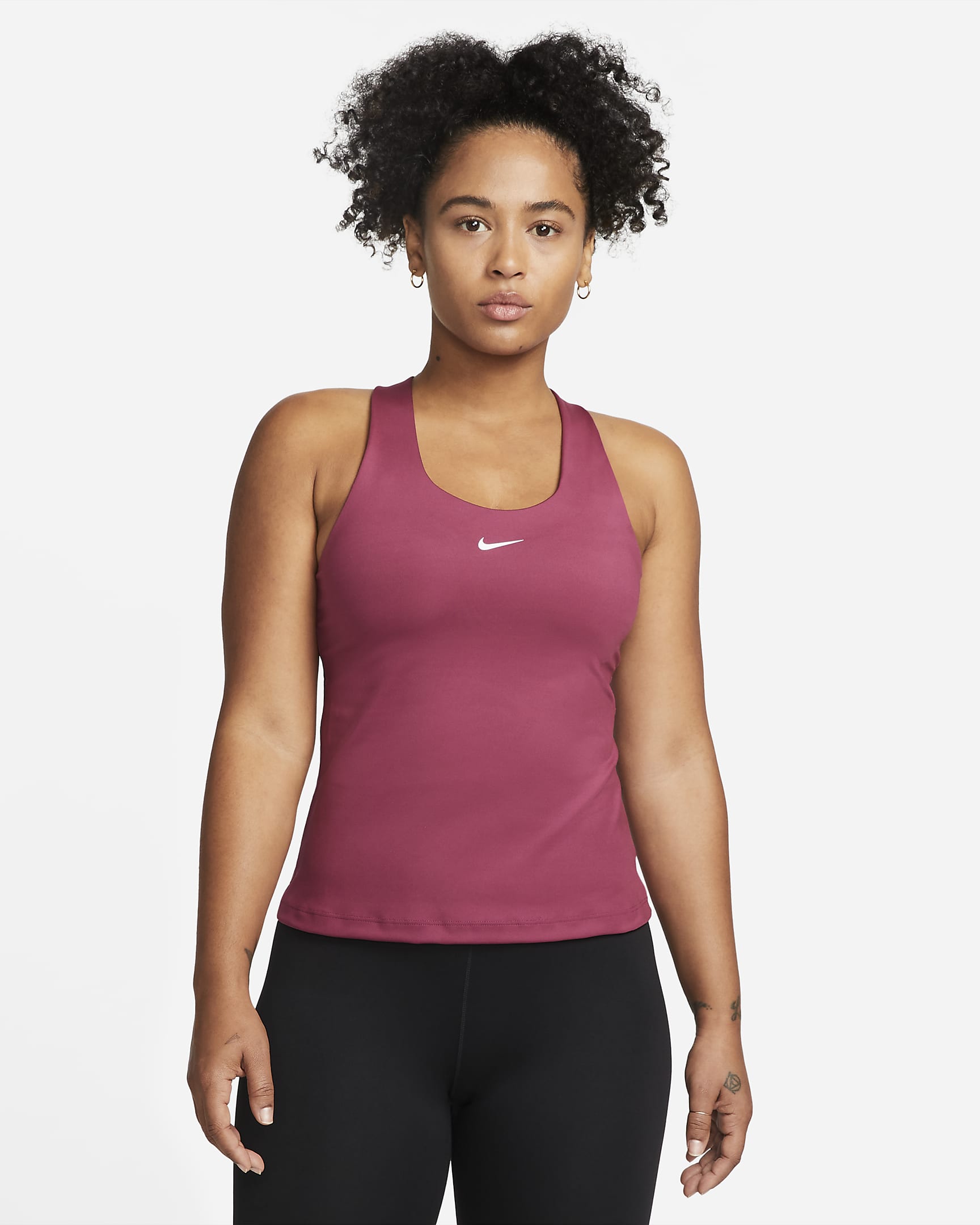 Nike Swoosh Women's Medium-support Padded Sports Bra Tank. Nike UK