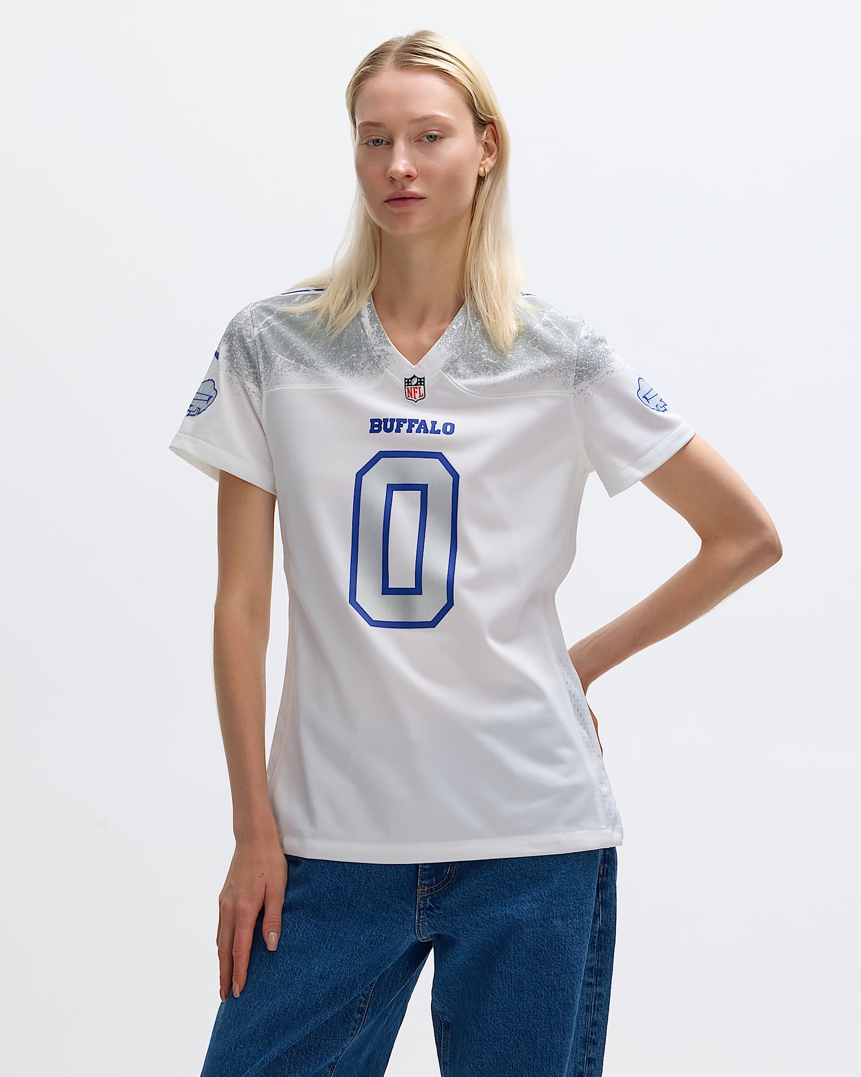 Keon Coleman Buffalo Bills Rivalries Collection Women’s Nike NFL Game Jersey - White