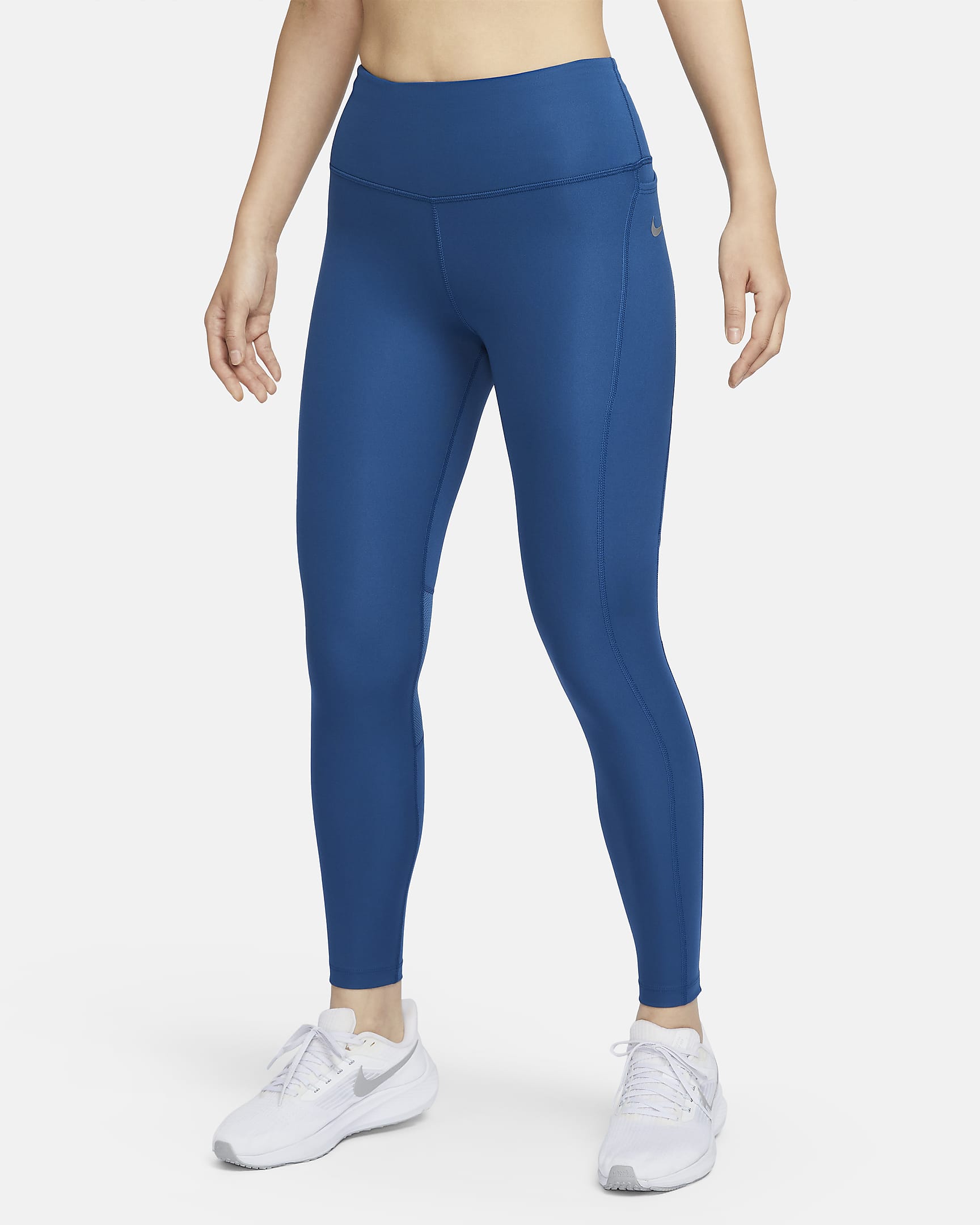 Nike Epic Fast Women's Mid-Rise Running Leggings - Court Blue