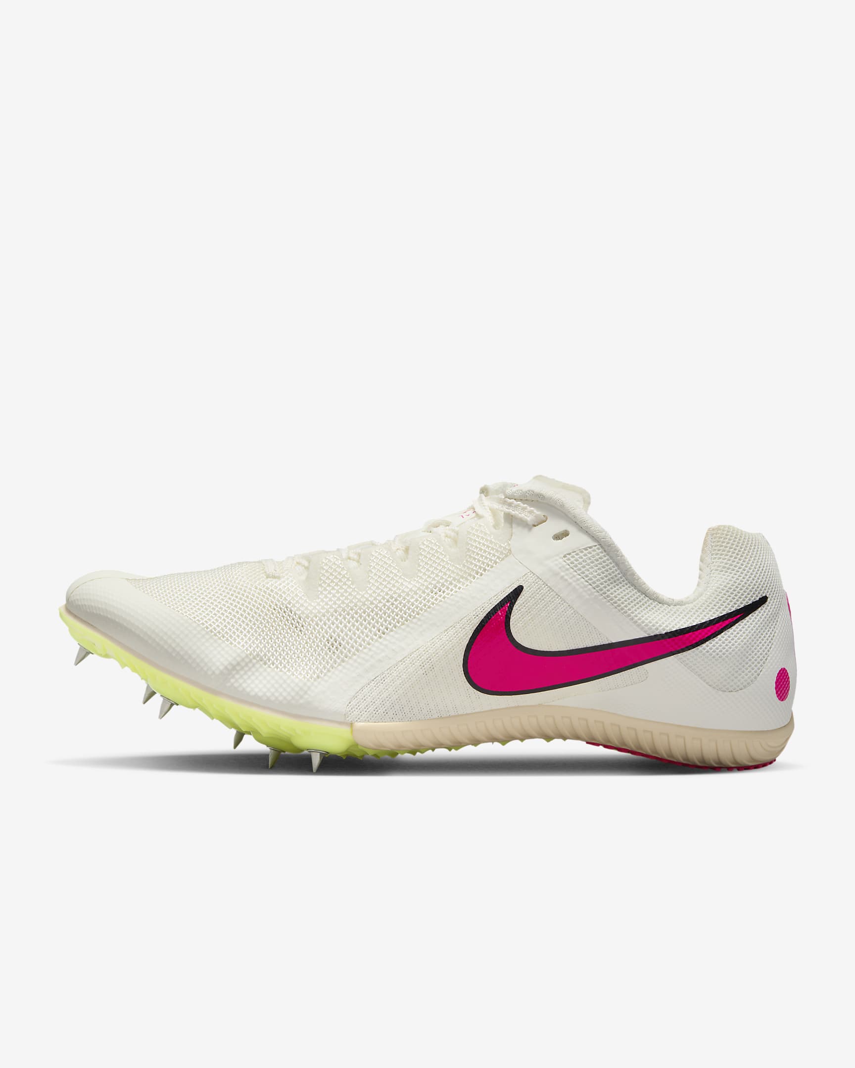 Nike Rival Multi Track & Field Multi-Event Spikes - Sail/Light Lemon Twist/Guava Ice/Fierce Pink