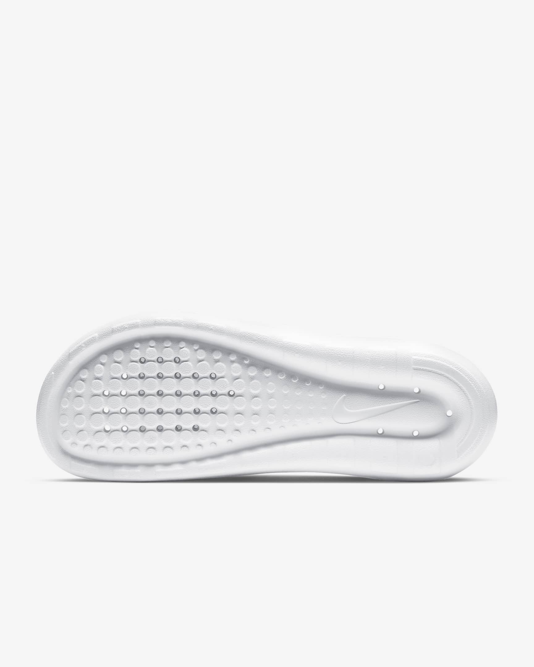 Claquette de douche Nike Victori One pour homme - Blanc/Blanc/Noir