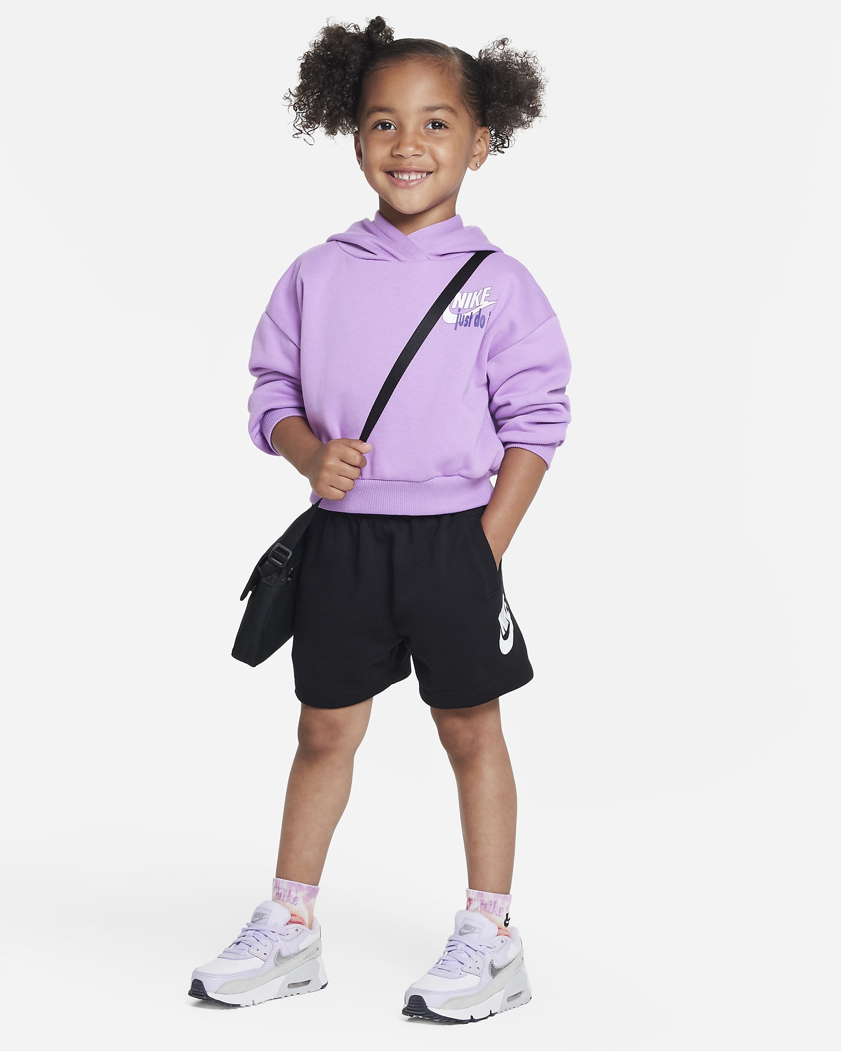 Nike Sportswear Club French Terry Shorts Toddler Shorts - Black