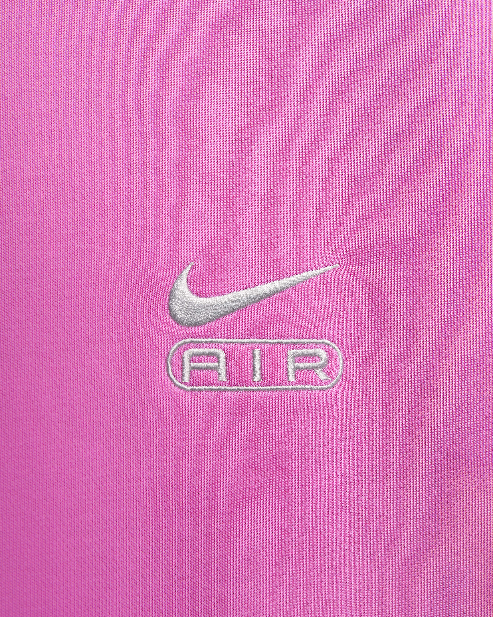 Nike Air Women's Over-Oversized Crew-Neck French Terry Sweatshirt - Playful Pink/Photon Dust