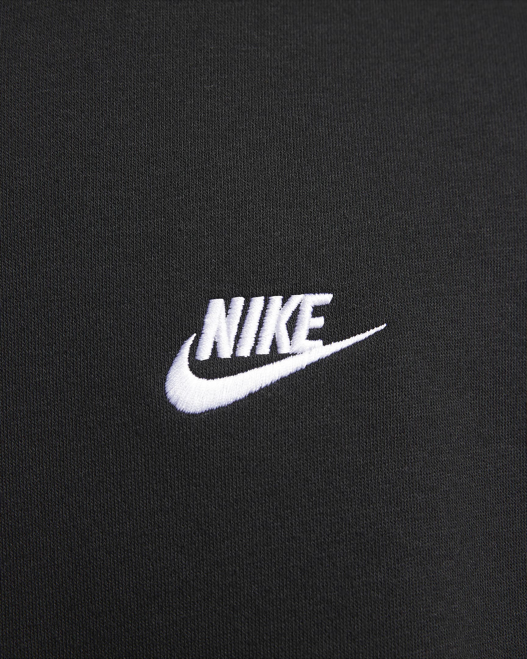 Nike Sportswear Club Fleece Men's Crew - Black/White