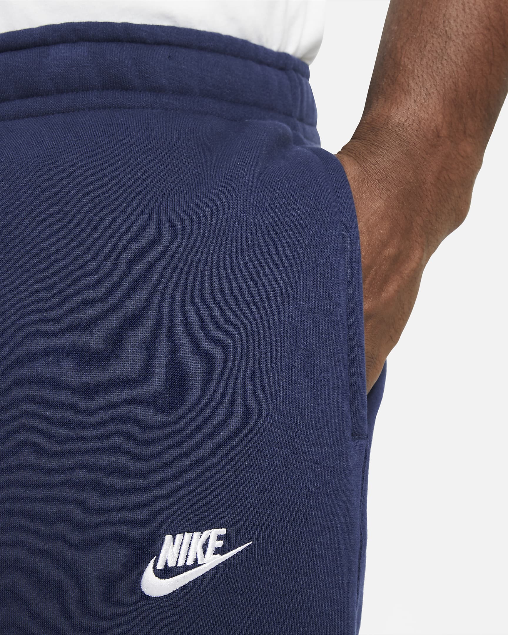 Nike Sportswear Club Fleece Joggers - Midnight Navy/Midnight Navy/Blanc