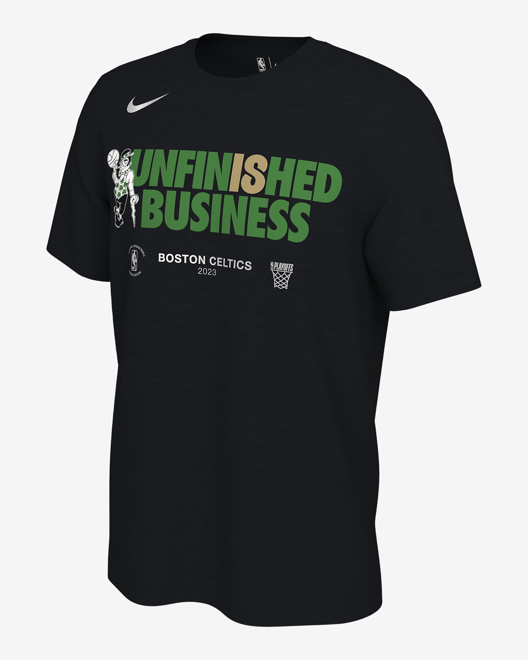 Boston Celtics Men's Nike NBA Playoff Mantra 2023 T-Shirt. Nike.com