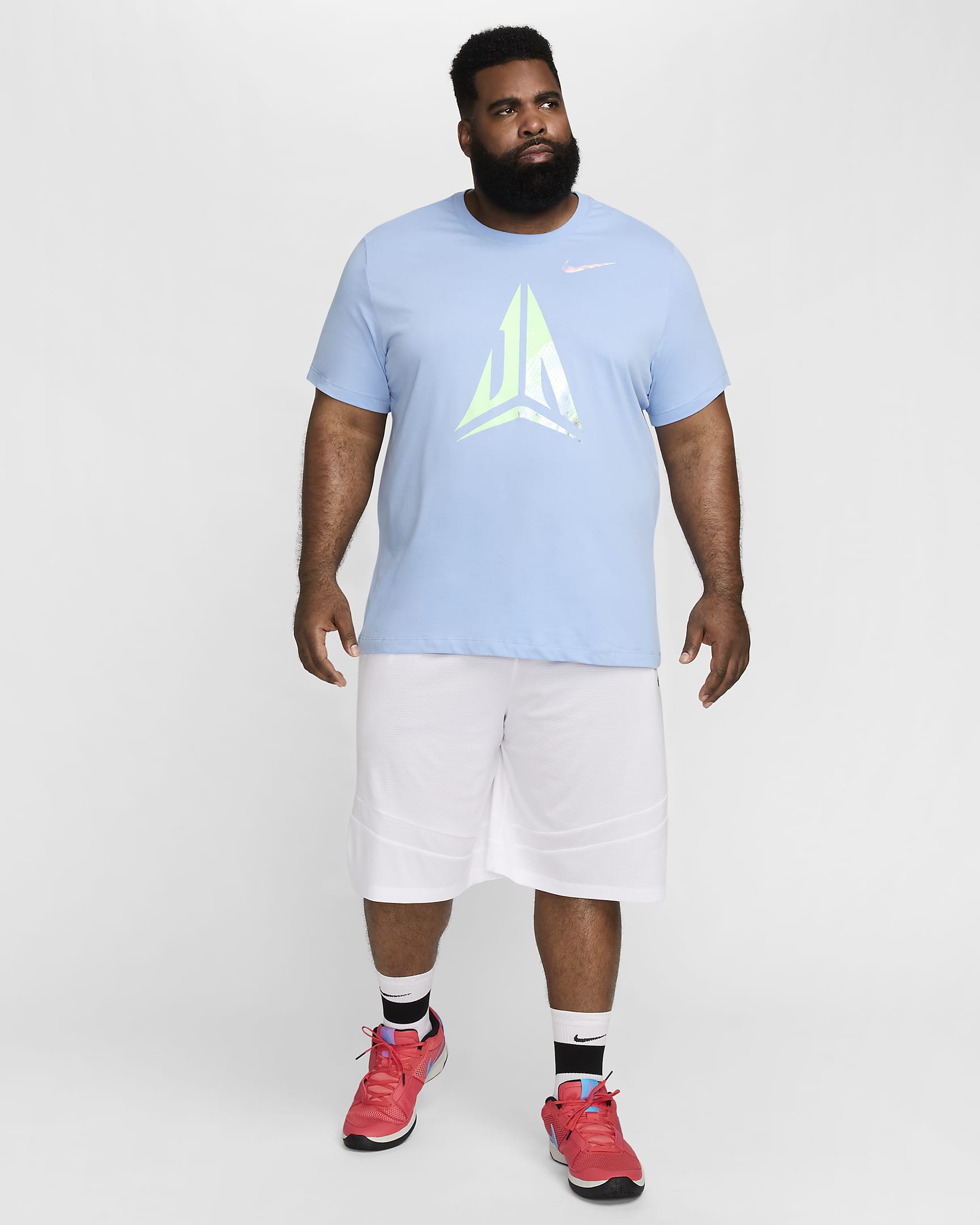 Ja Men's Dri-FIT Basketball T-Shirt - Light Blue