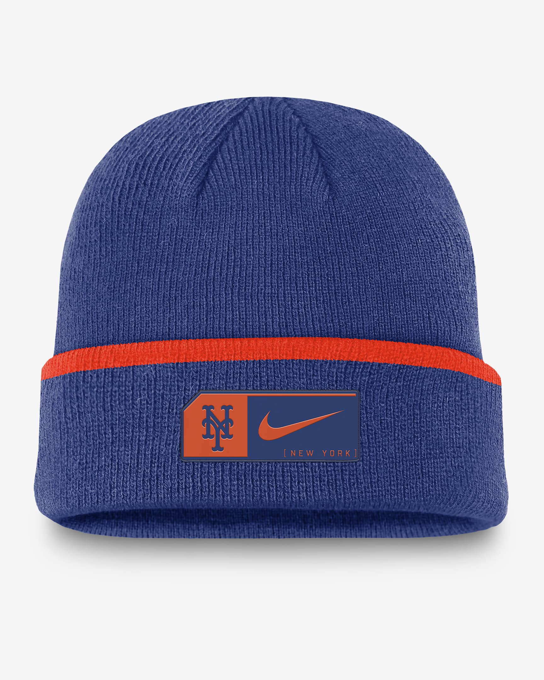 New York Mets Terra Men's Nike MLB Cuffed Beanie - Royal