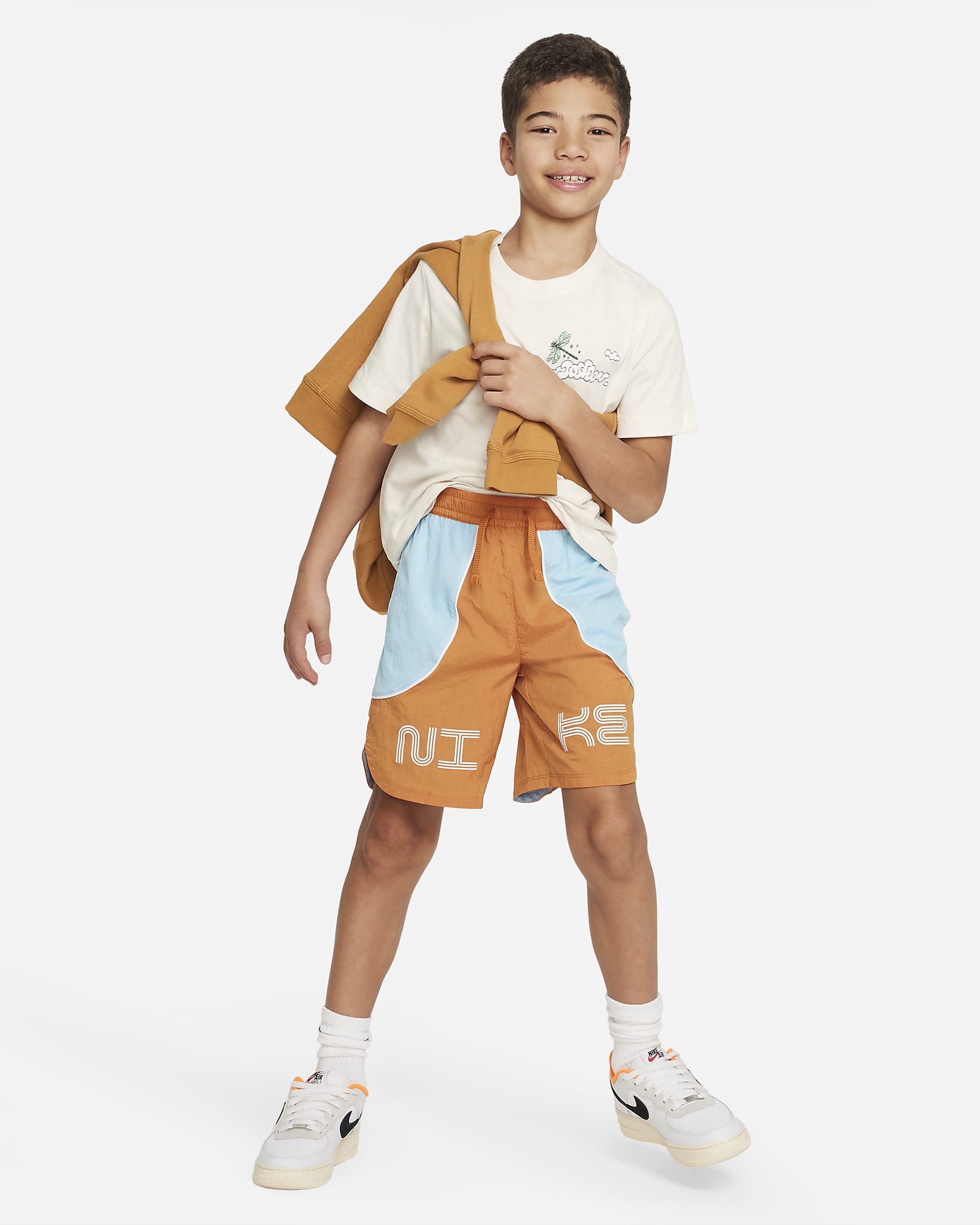 Shorts tejidos para niños talla grande Nike Sportswear. Nike.com