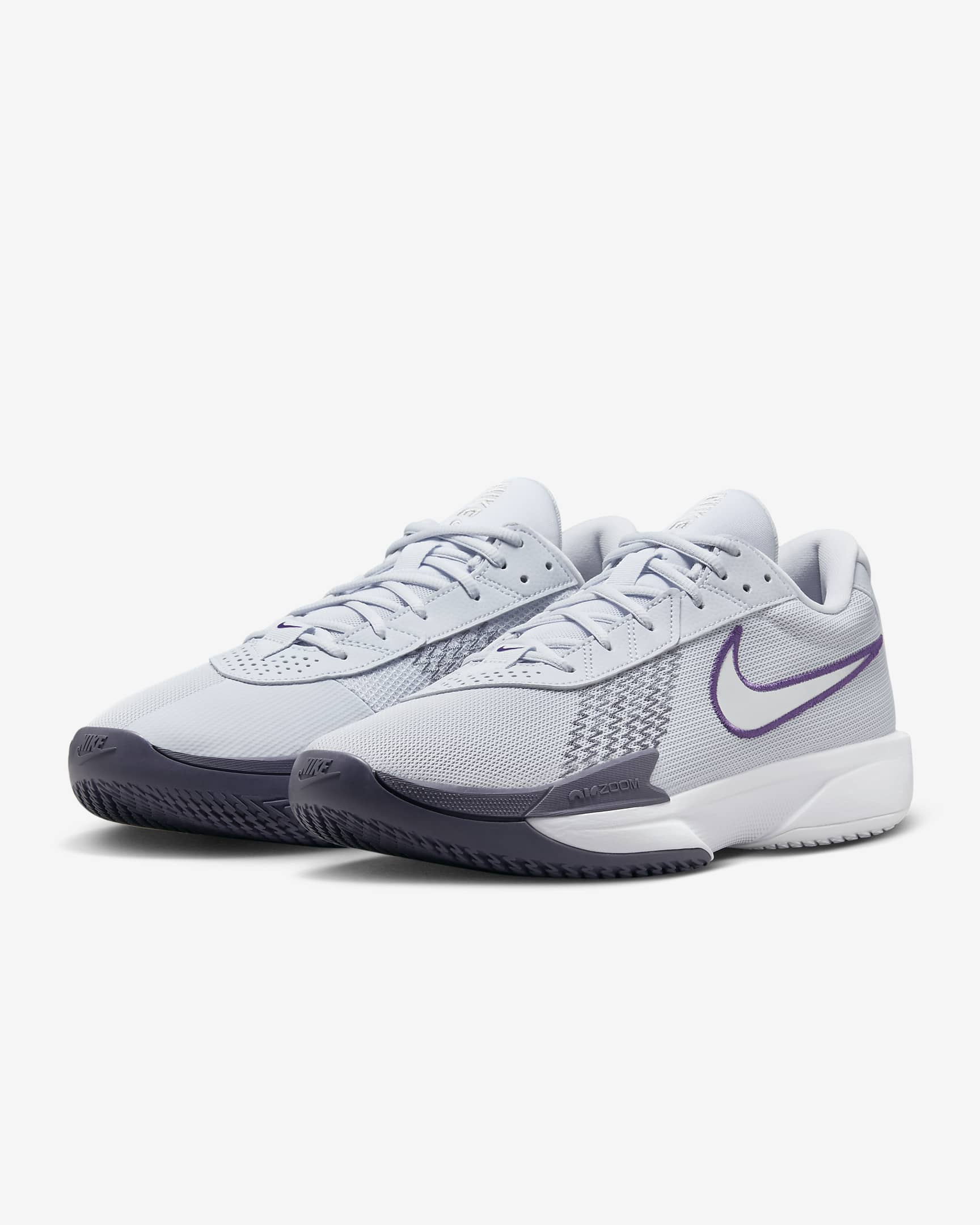 Nike G.T. Cut Academy EP Basketball Shoes - Football Grey/Barely Grape/Light Carbon/Metallic Silver