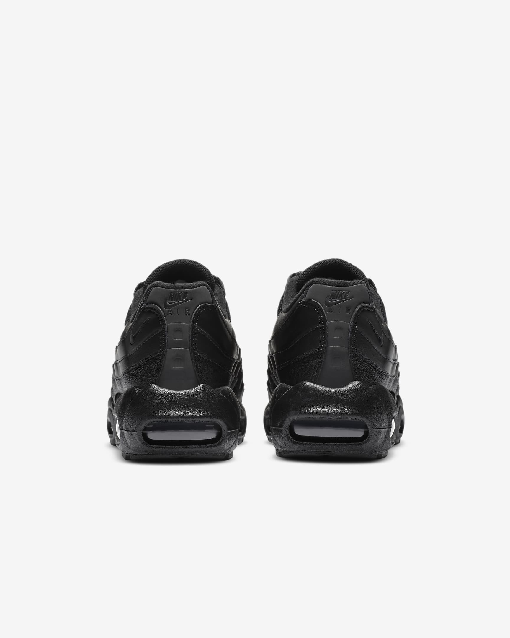 Nike Air Max 95 Recraft Older Kids' Shoes - Black/Black/White/Black