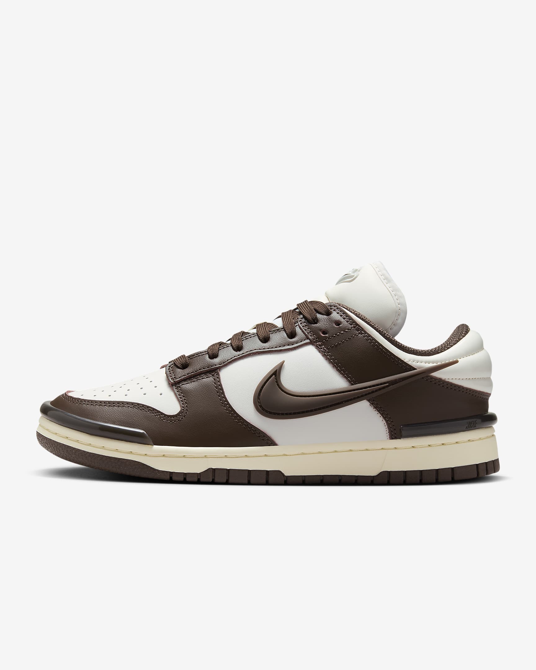 Nike Dunk Low Twist Women's Shoes - Phantom/Coconut Milk/Baroque Brown