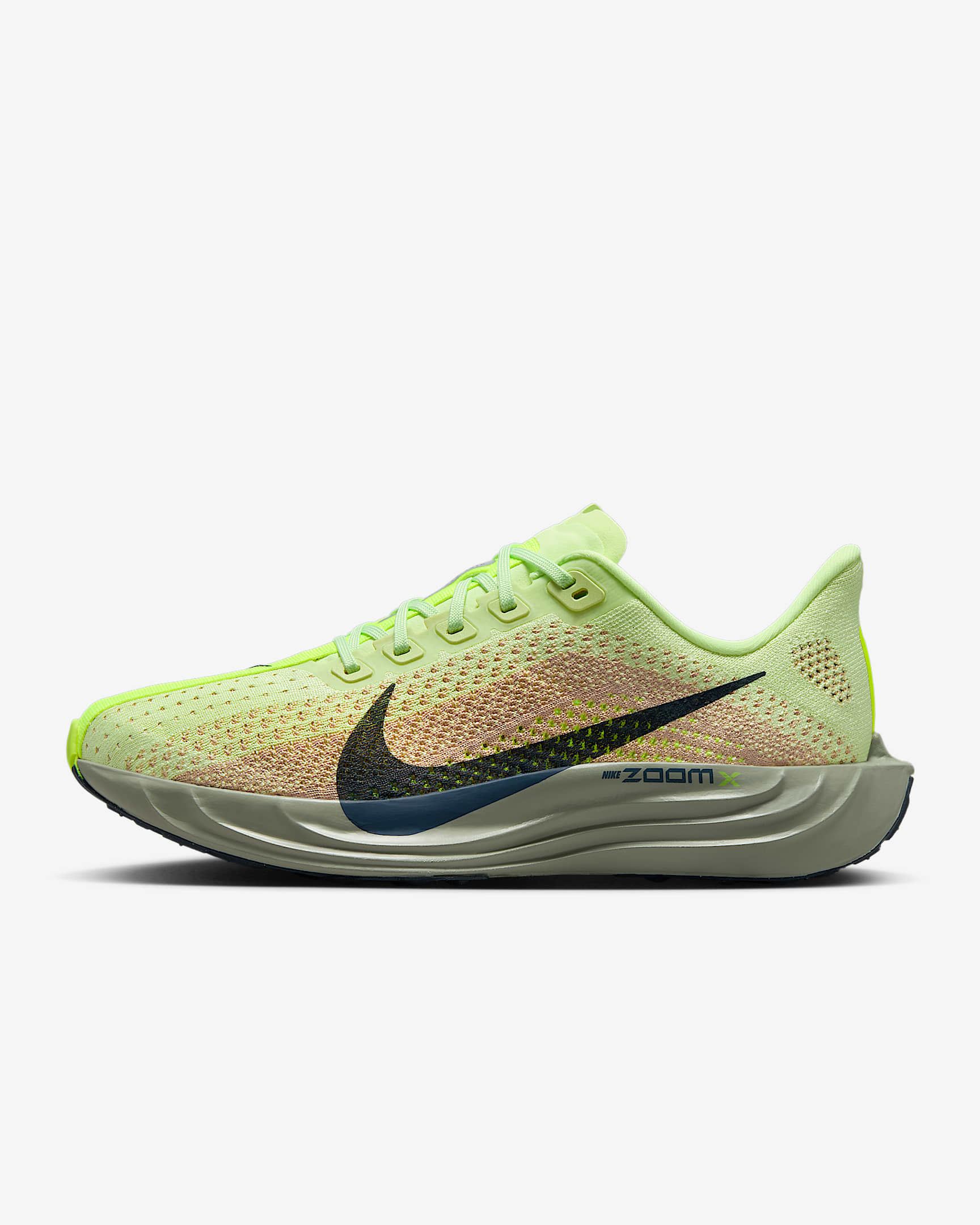 Nike Pegasus Plus Women's Road Running Shoes - Barely Volt/Sesame/Jade Horizon/Armoury Navy