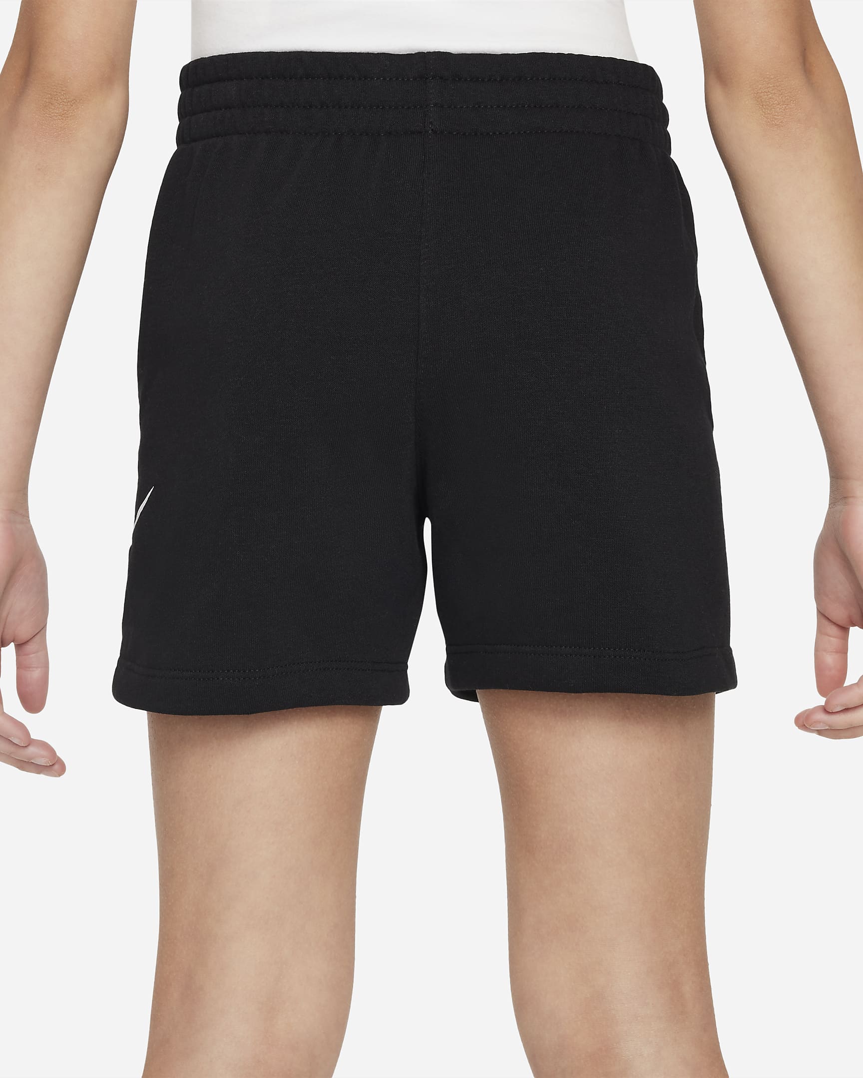 Nike Sportswear Club French Terry Shorts Little Kids Shorts - Black