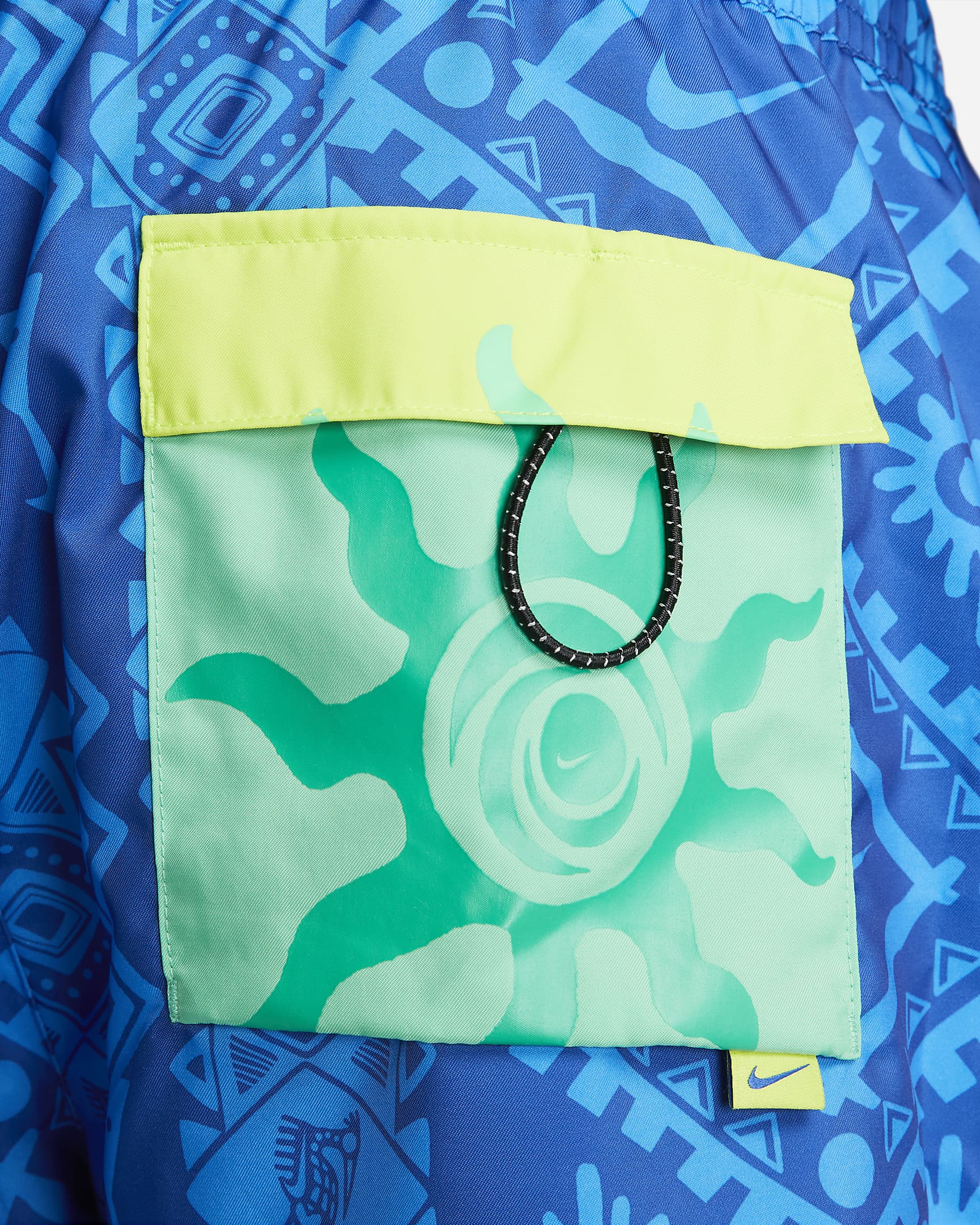 mens woven flow shorts