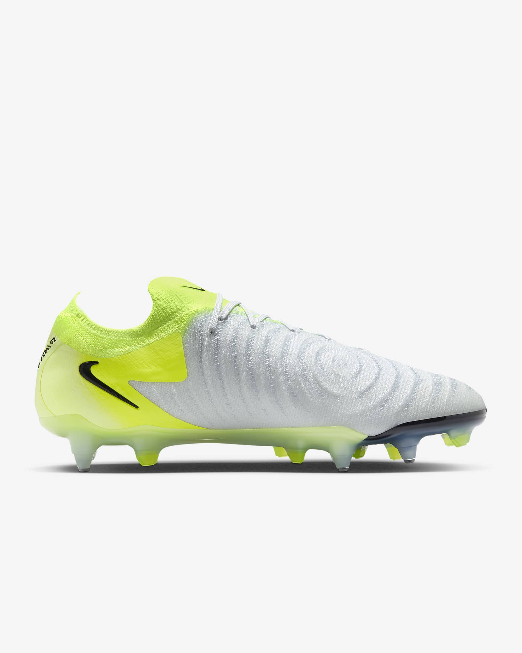 Nike Phantom GX 2 Elite Botes de futbol SG de perfil baix - Platejat metal·litzat/Volt/Negre