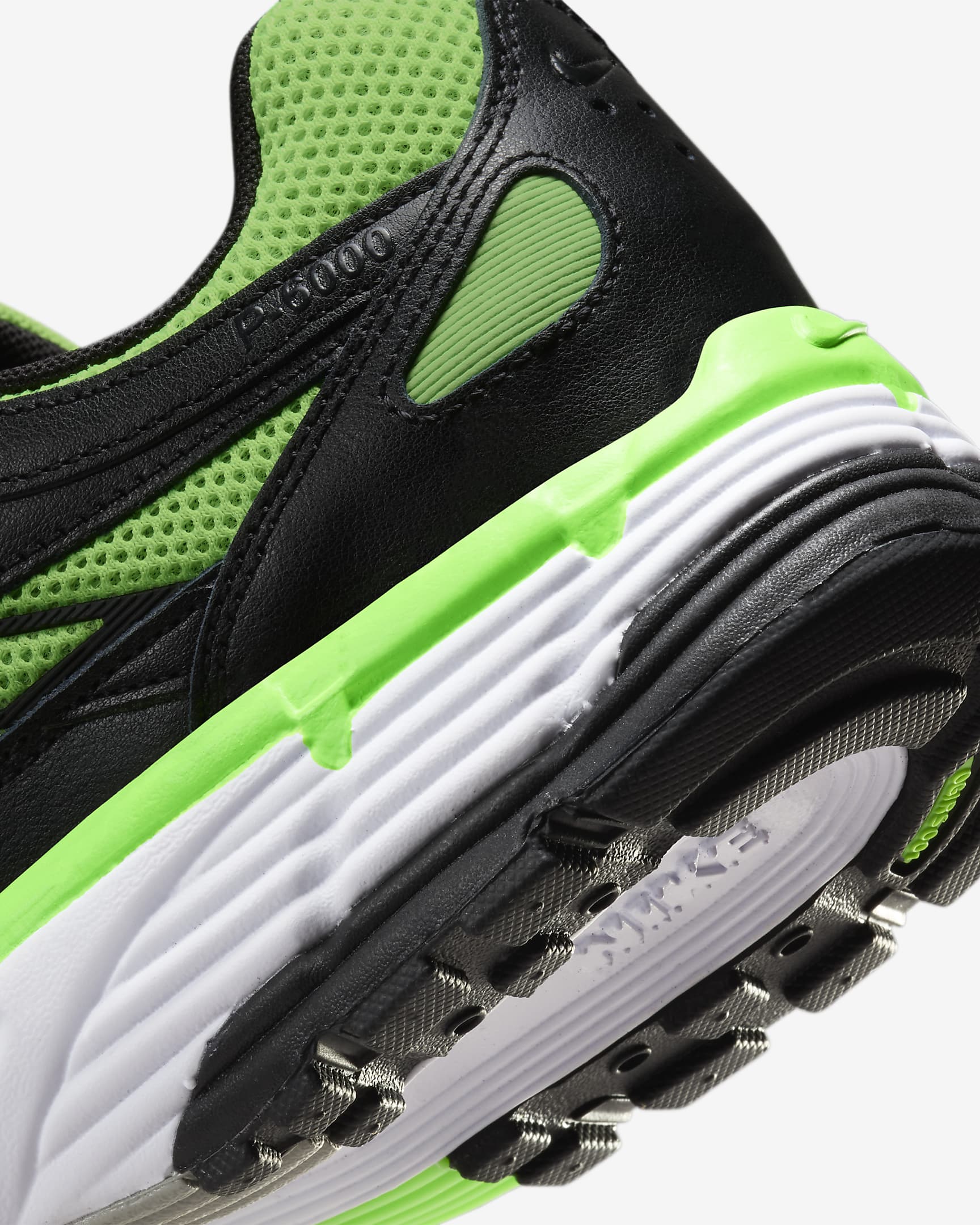 Nike P-6000 Shoes - Green Strike/White/Metallic Silver/Black