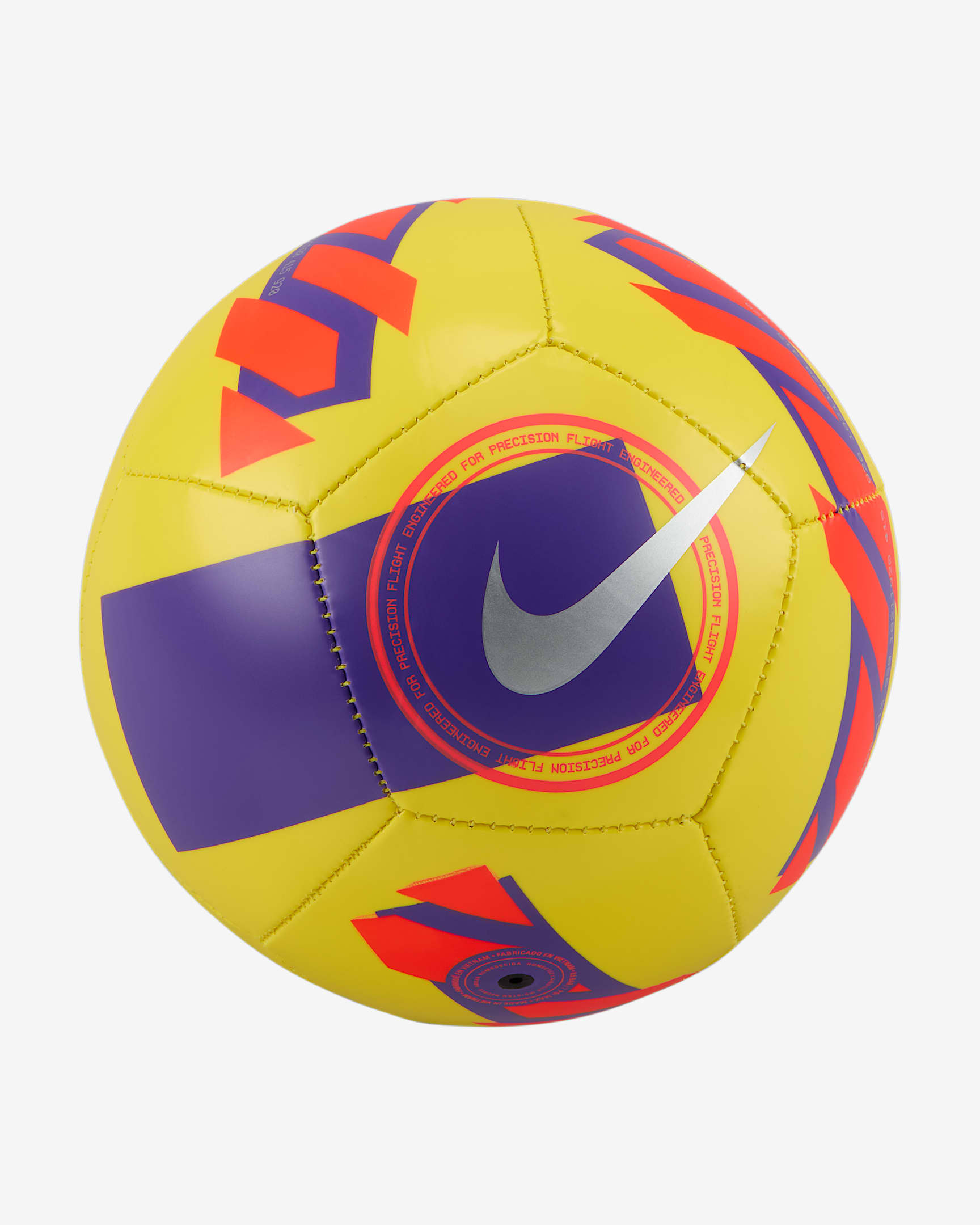 Balón de fútbol Nike Skills - Amarillo/Violeta/Plata