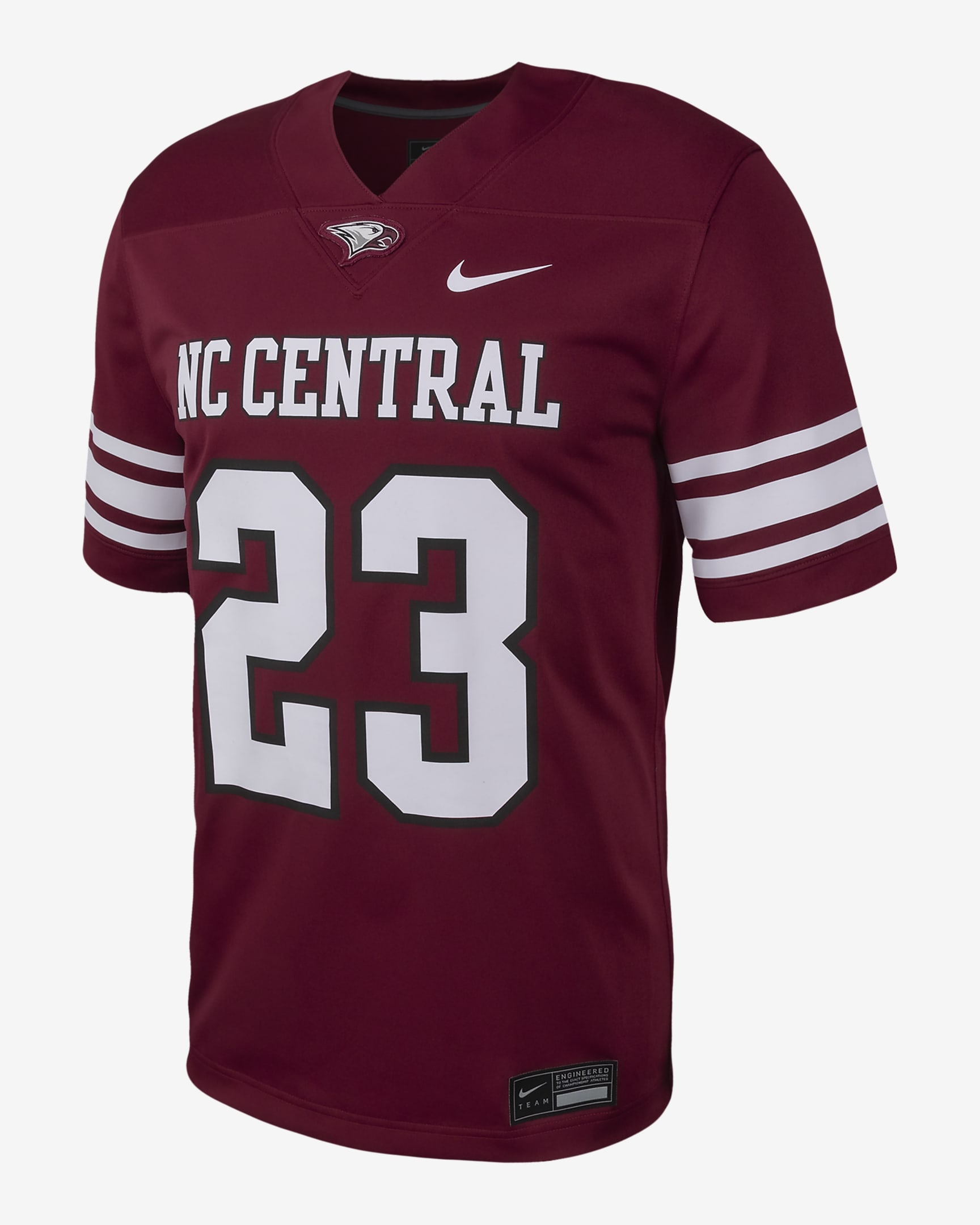 North Carolina Central 2023 Men's Nike College Football Jersey. Nike.com