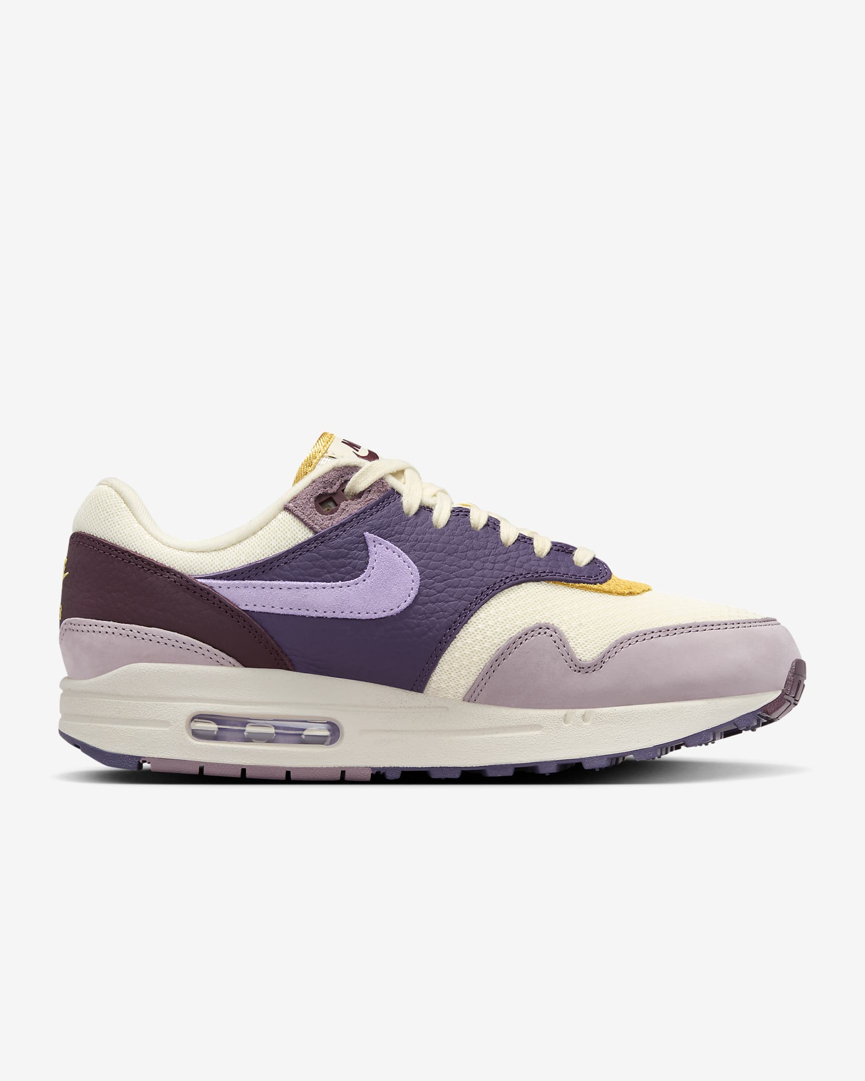 Nike Air Max 1 '87 Damenschuh - Dark Raisin/Light Violet Ore/Burgundy Crush/Hydrangeas