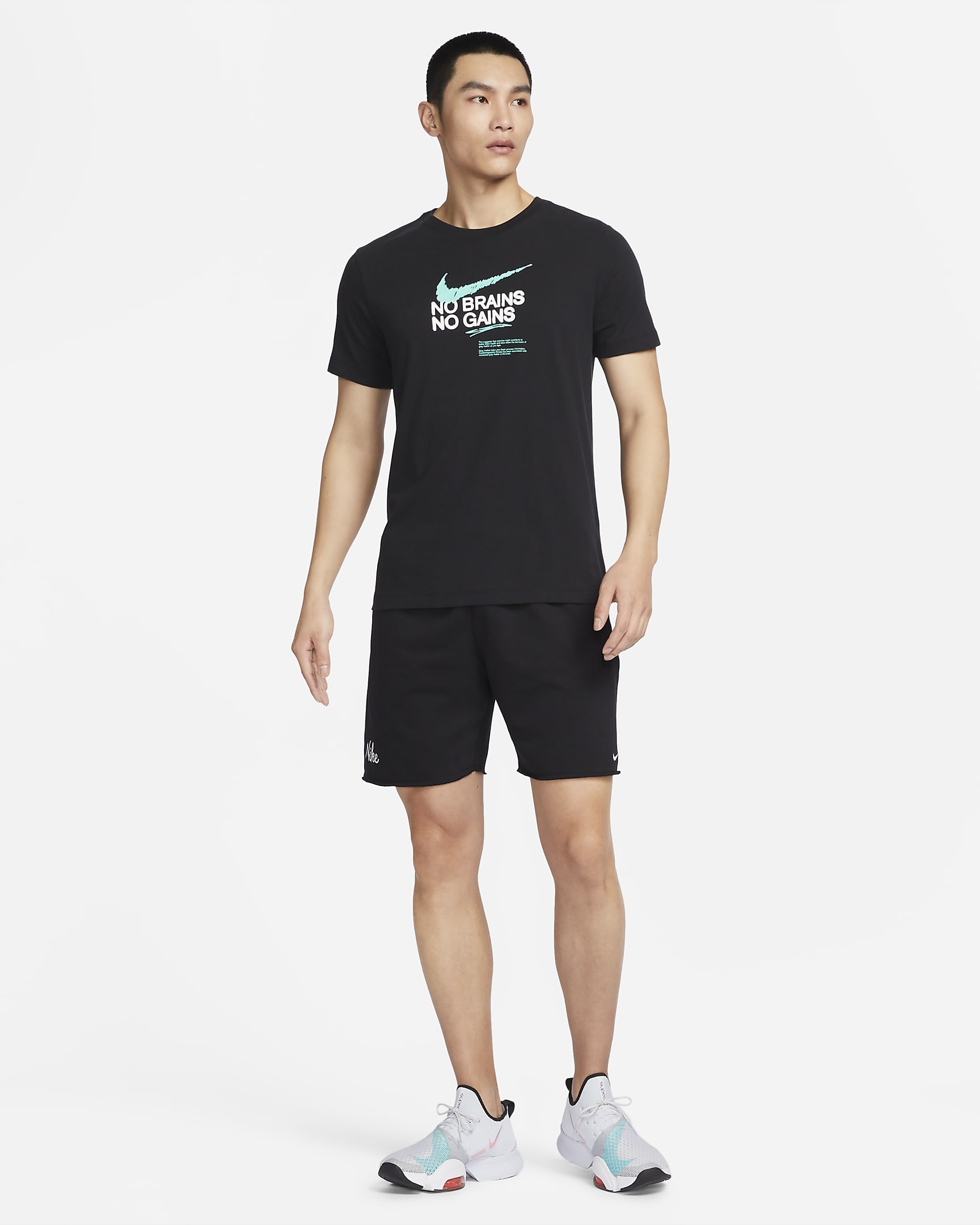Nike Dri-FIT Men's Fleece Fitness Shorts. Nike PH