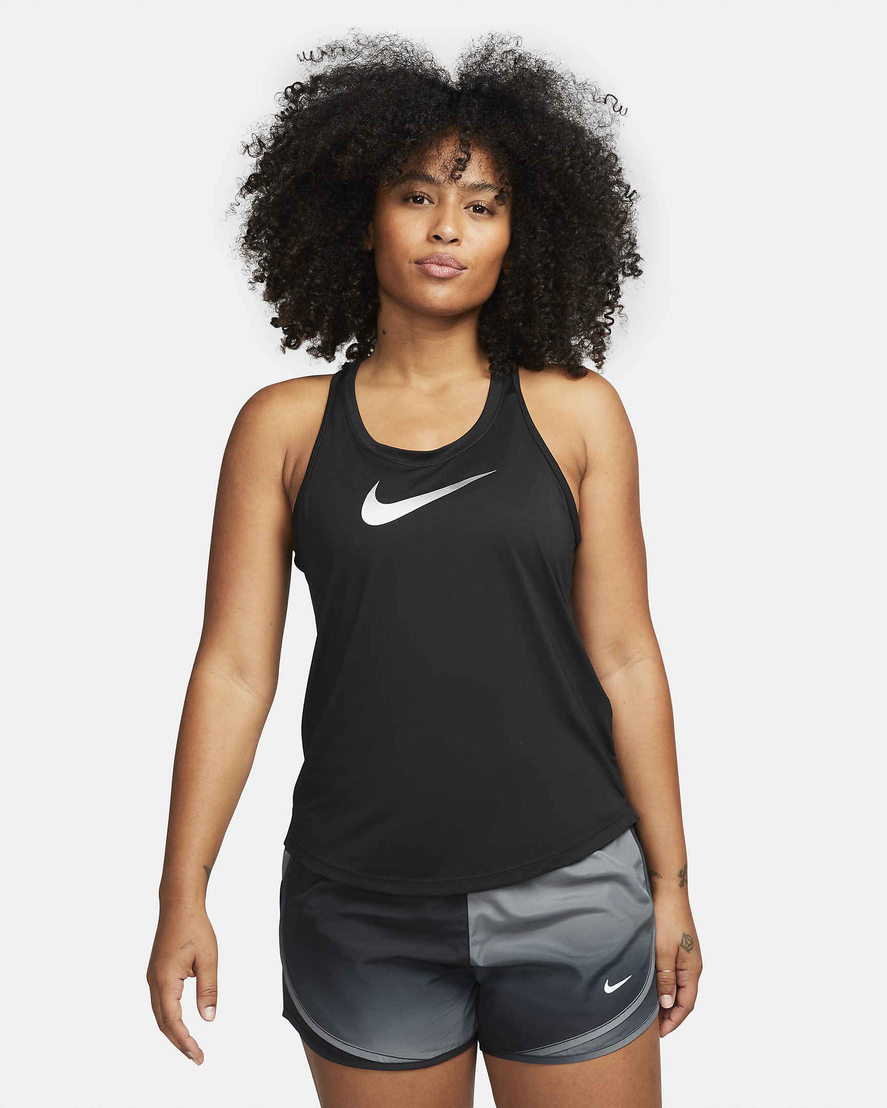 Nike Dri-FIT One Swoosh Women's Tank Top - Black