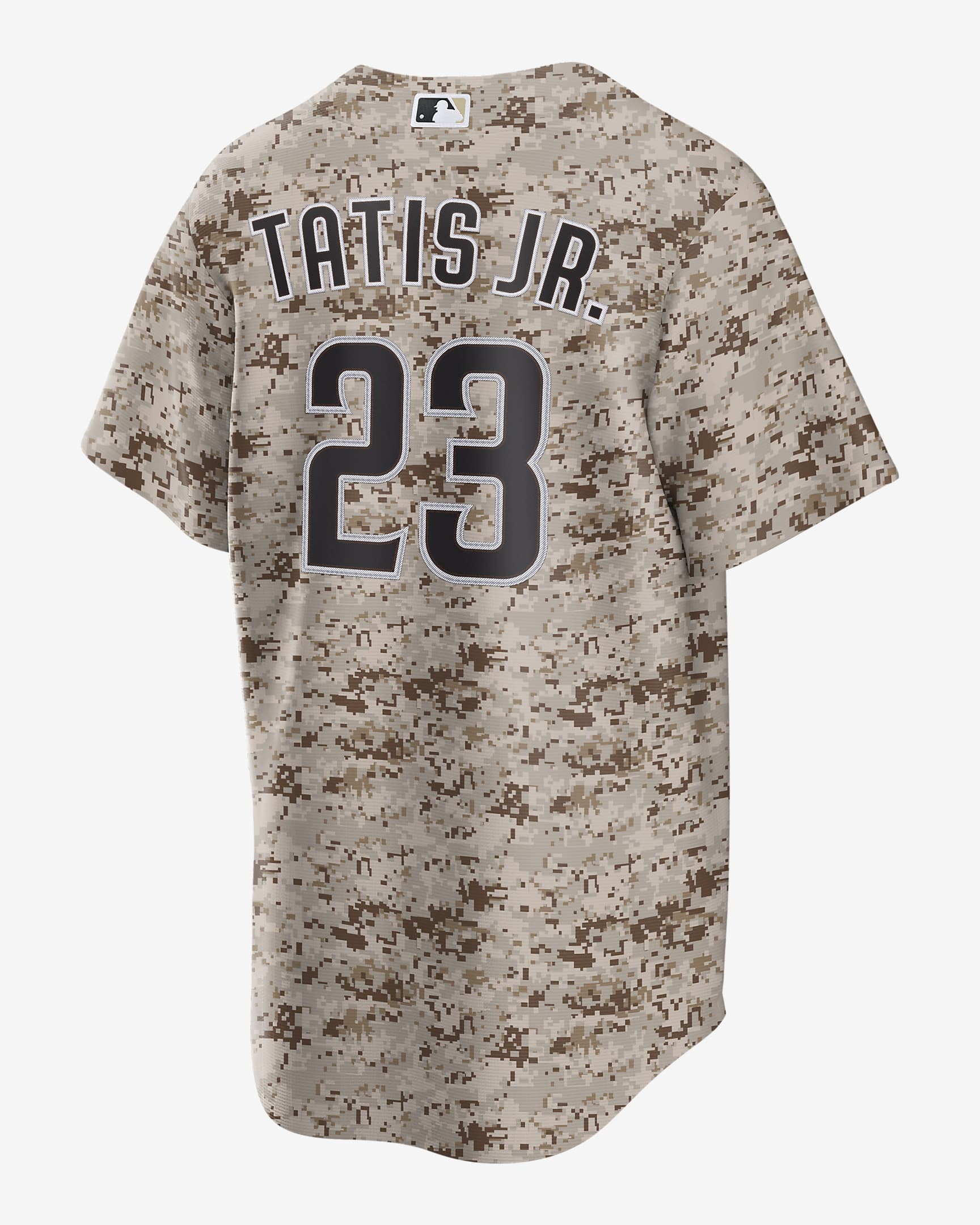 Jersey Nike de la MLB Replica para hombre Fernando Tatis Jr. San Diego Padres USMC - Camuflaje del desierto