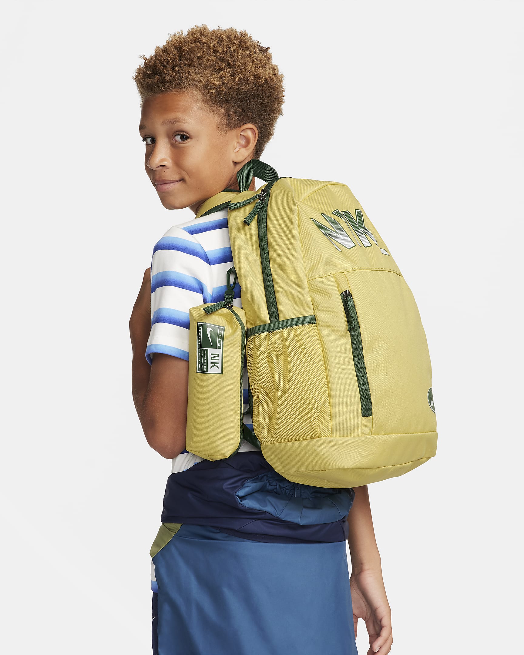 Ryggsäck Nike för barn (20 l) - Saturn Gold/Fir/Fir