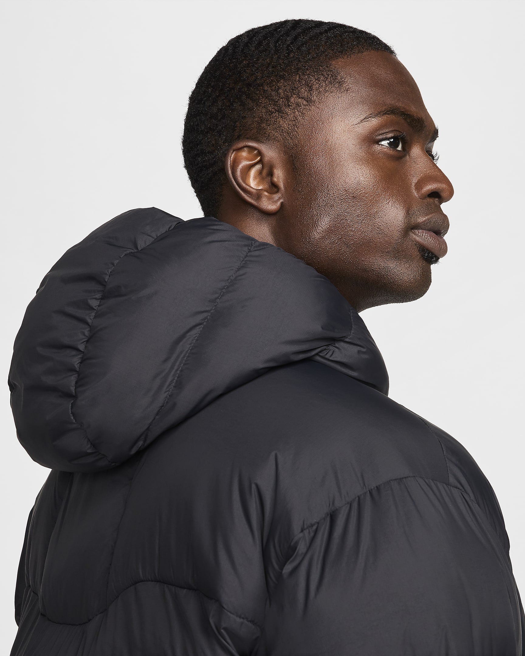 Veste à capuche ample Therma-FIT ADV Nike ACG « Lunar Lake » PrimaLoft® pour homme - Noir/Noir/Summit White