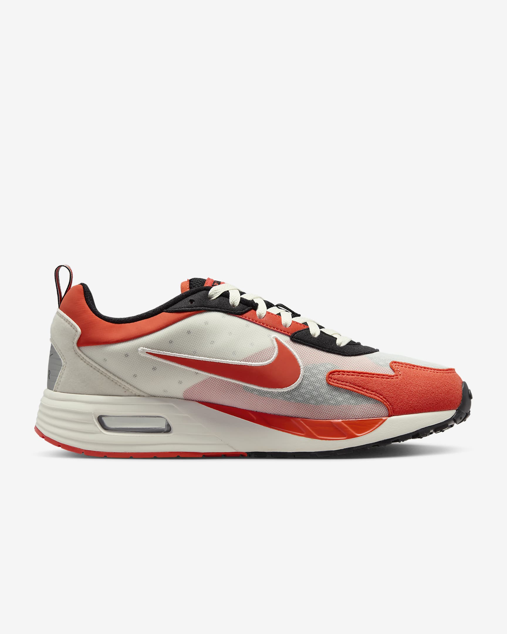 Tenis para hombre Oregon State Nike Air Max Solo - Negro/Fantasma/Naranja team/Plata metalizado