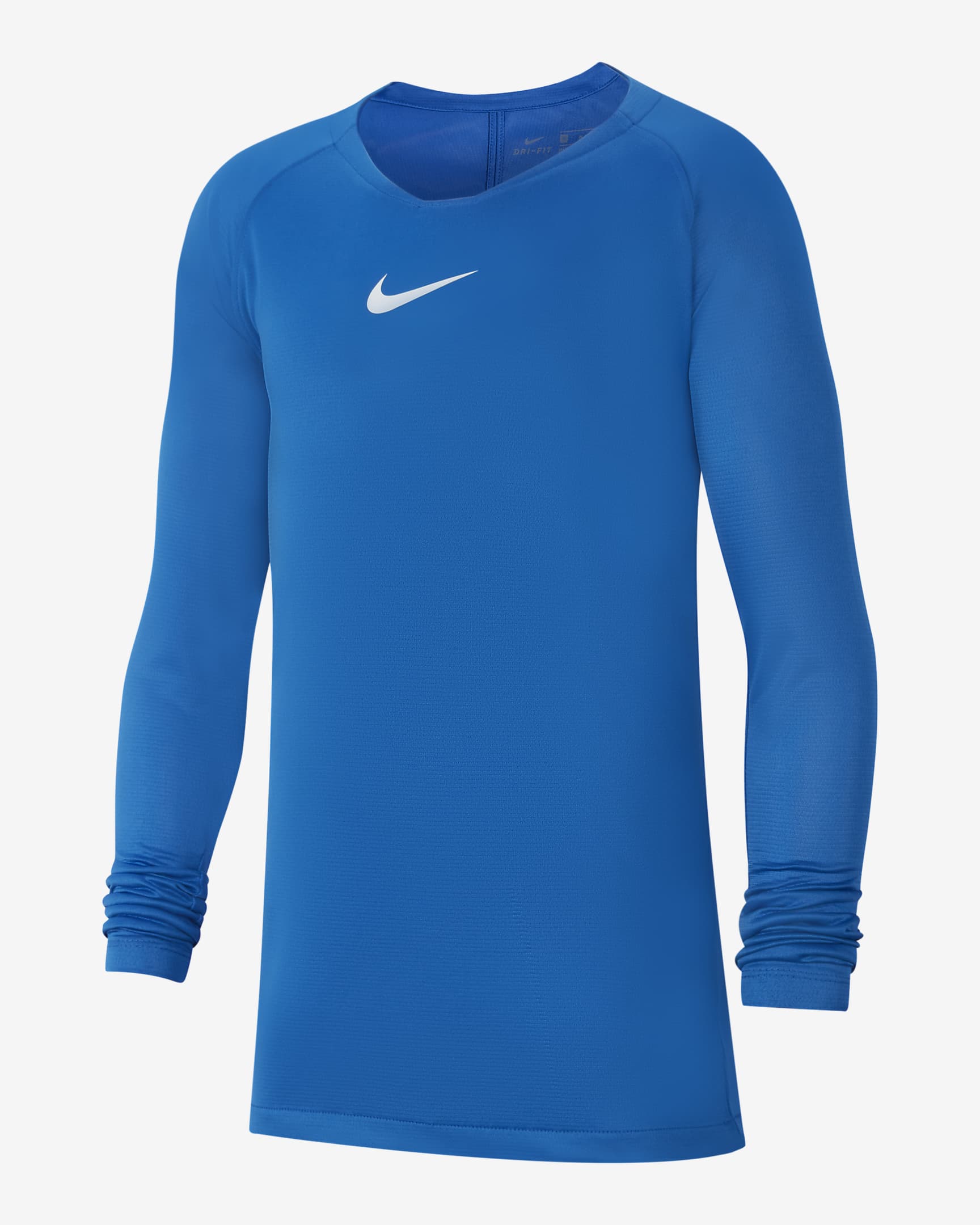 Nike Dri-FIT Park First Layer Kids' Soccer Jersey - Royal Blue/White