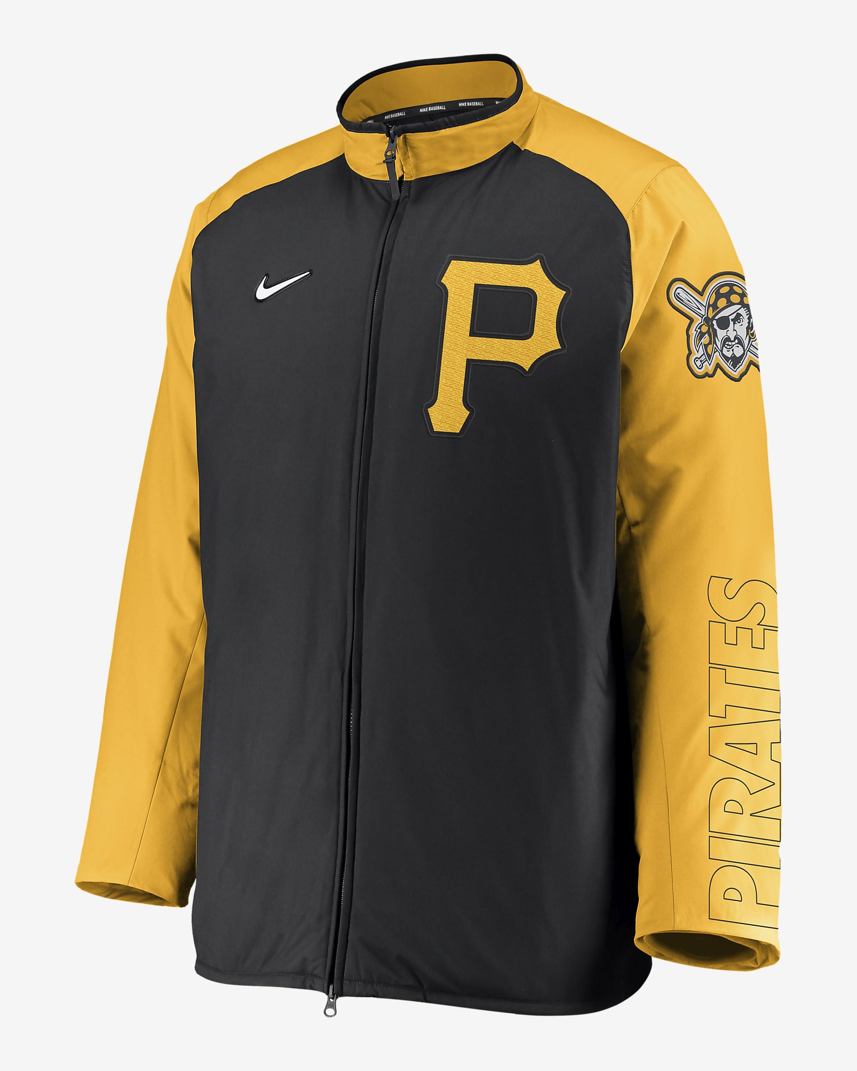 Nike Dugout (MLB Pittsburgh Pirates) Men's Full-Zip Jacket - Black