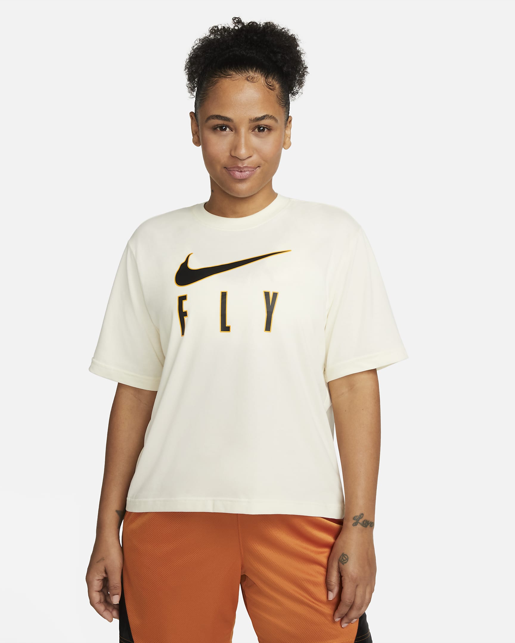 Nike Dri-FIT Swoosh Fly Women's Boxy Tee. Nike UK