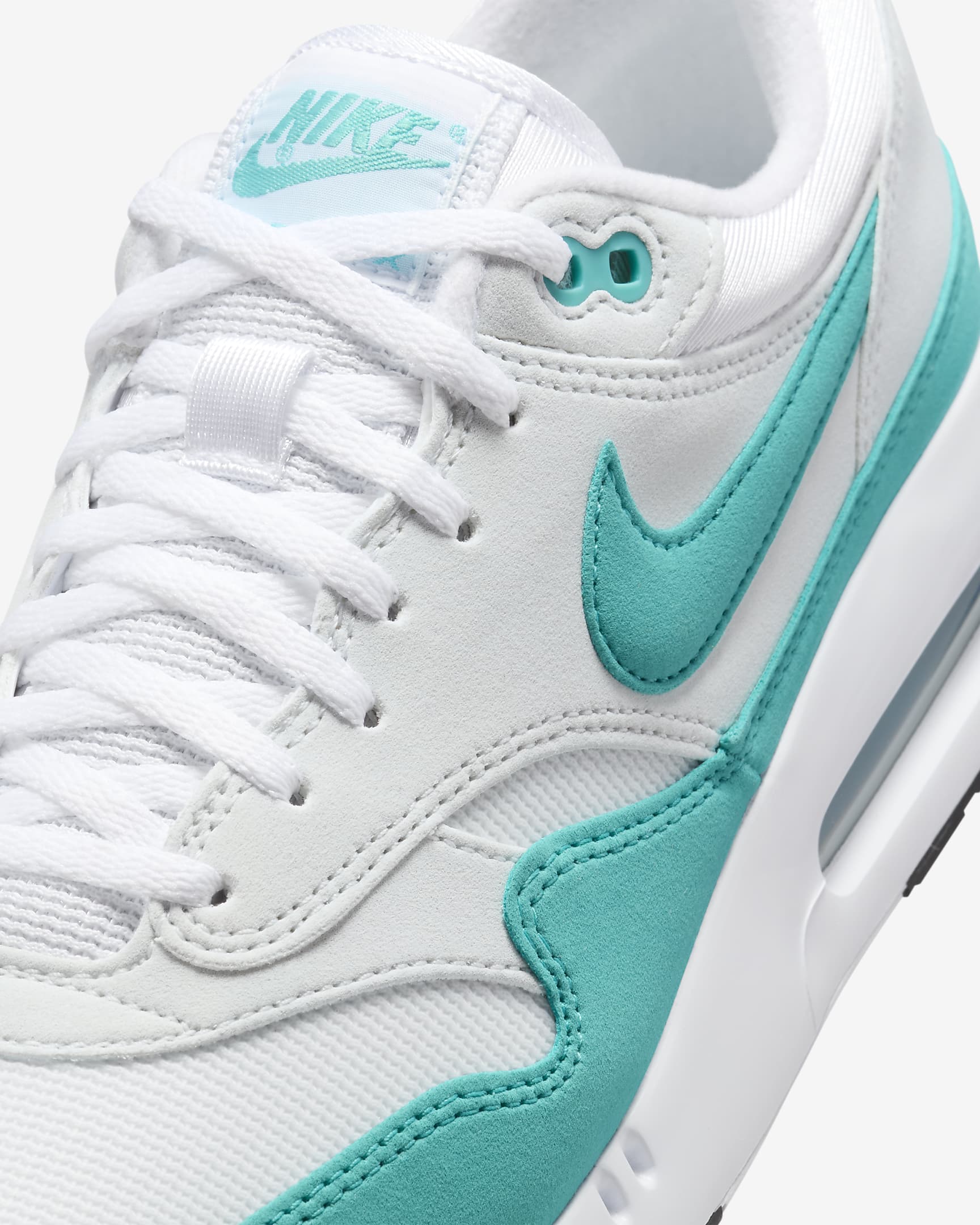 Chaussure de golf Nike Air Max 1 '86 OG G pour homme - Blanc/Pure Platinum/Noir/Dusty Cactus