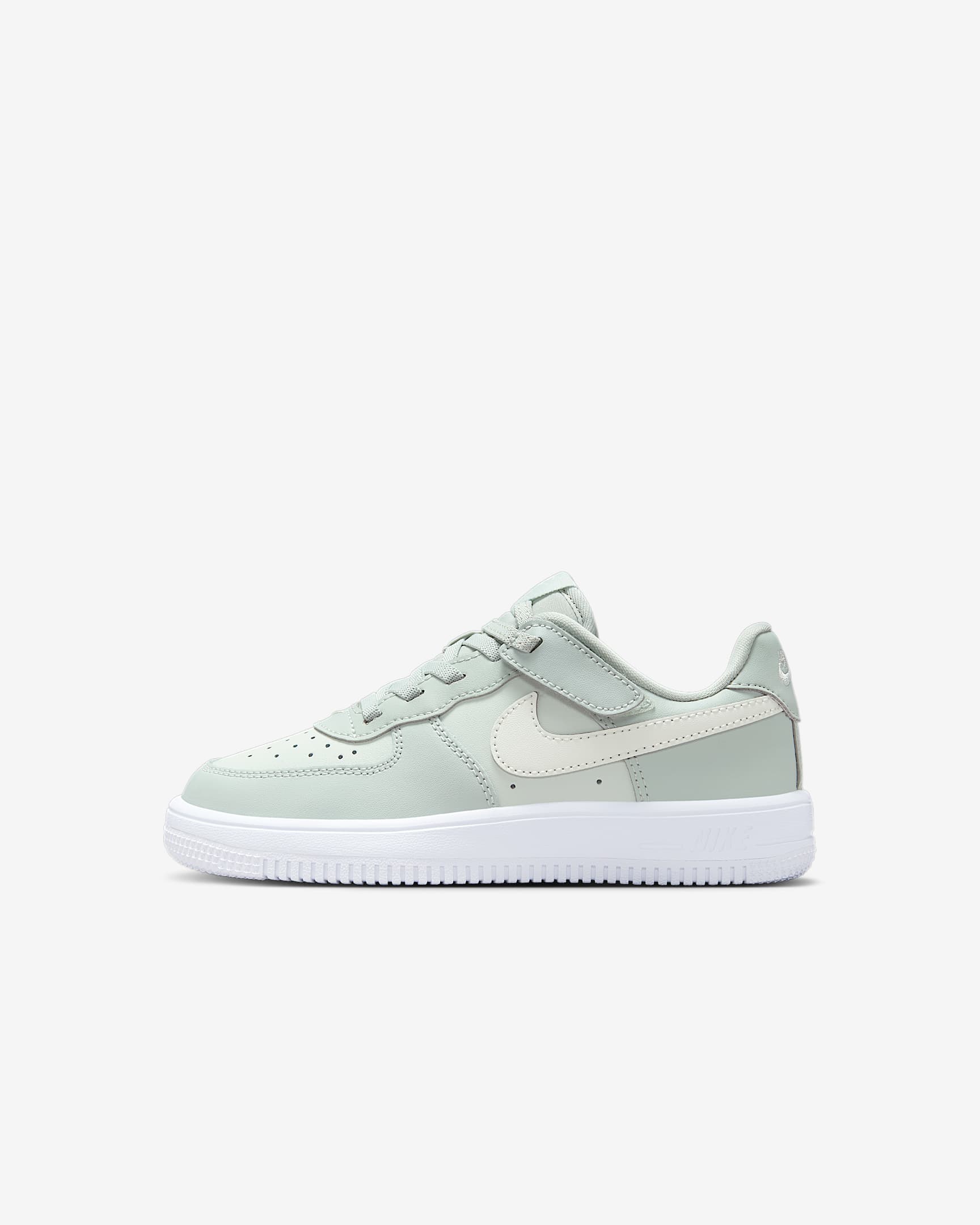 Calzado para niños de preescolar Nike Force 1 Low EasyOn - Plata claro/Halo pícea/Blanco/Vela