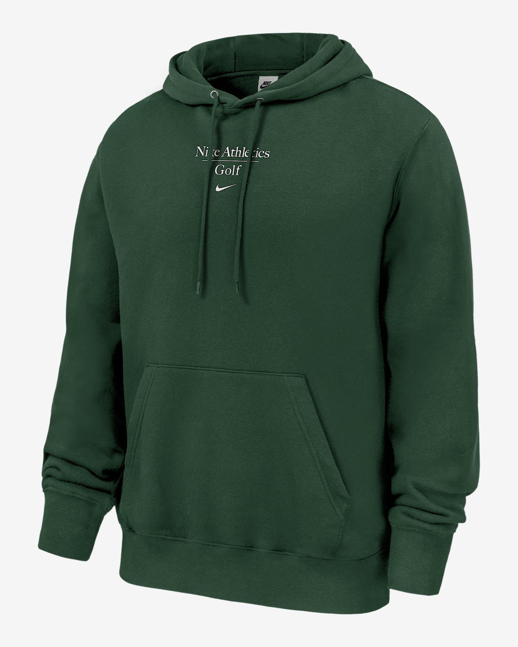 Nike Club Fleece Men's Golf Pullover Hoodie - Gorge Green