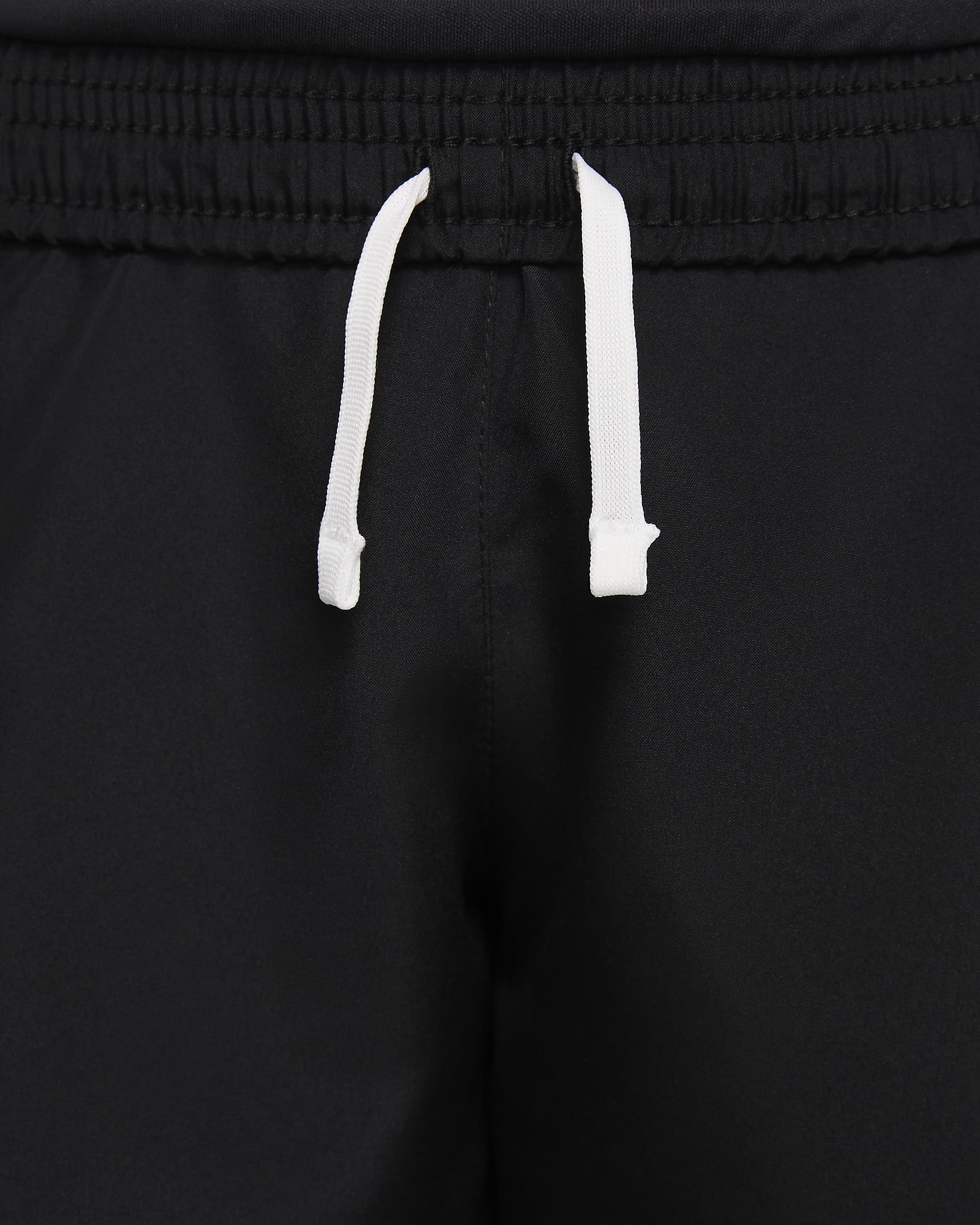 Nike Tempo Big Kids' (Girls') Dri-FIT Running Shorts - Black/Black/White/White