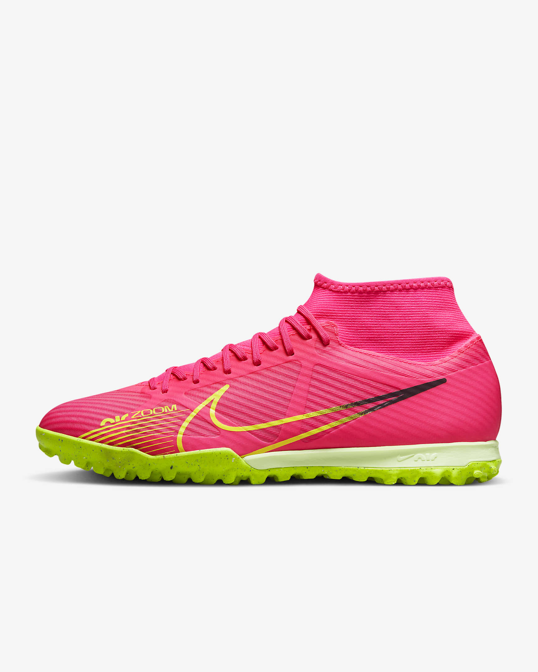 Nike Mercurial Superfly 9 Academy Turf Soccer Shoes.