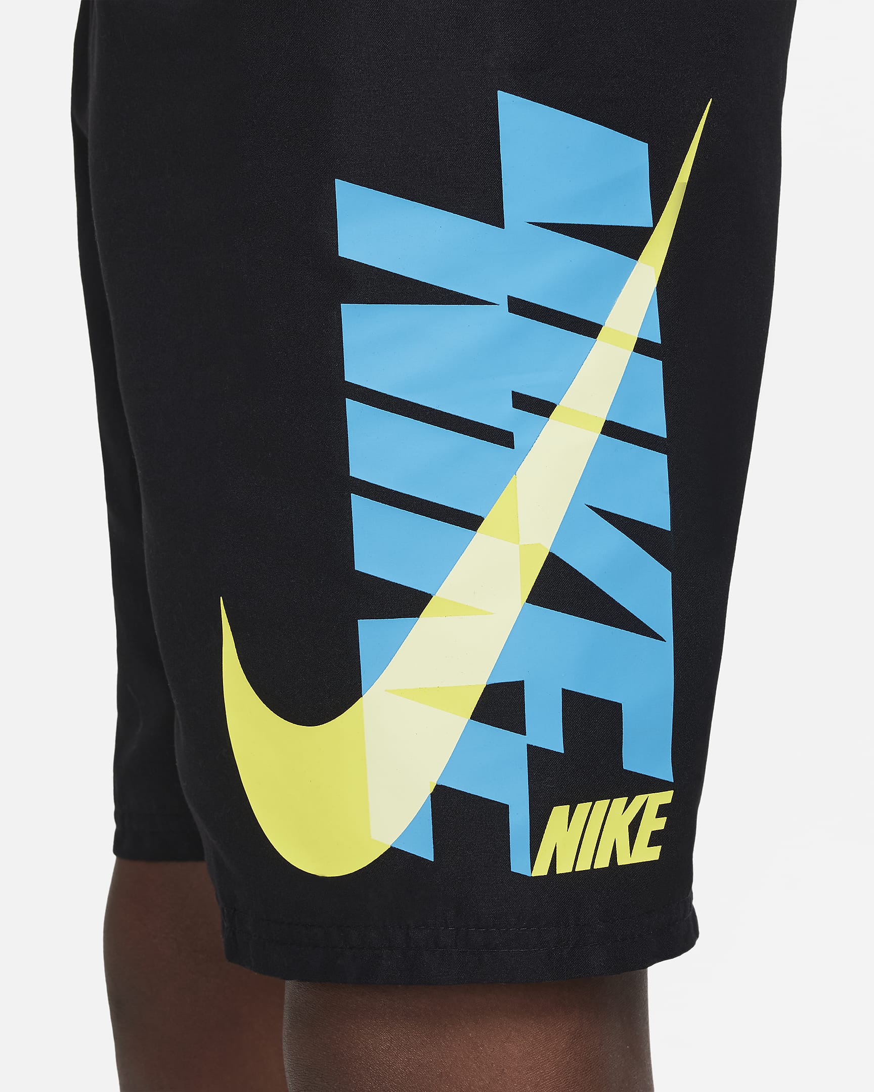 Nike Big Kids' (Boys') 7" Volley Shorts - Black