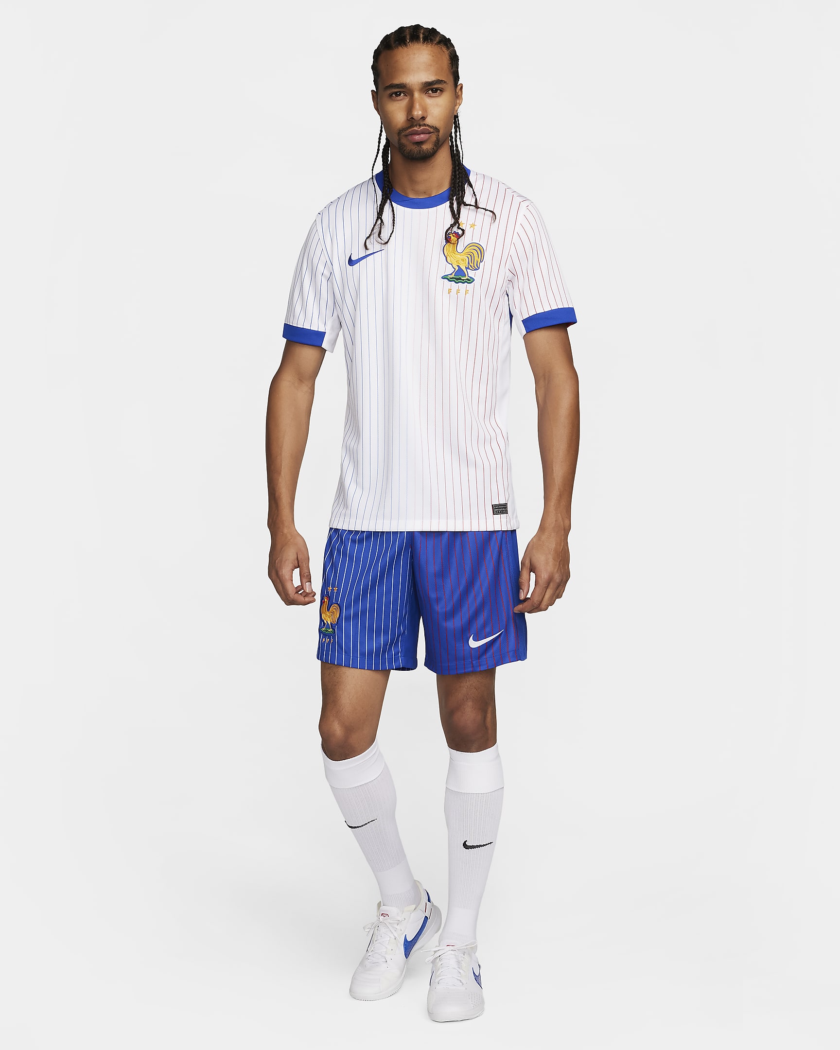 FFF 2024 Stadium Away Men's Nike Dri-FIT Football Replica Shorts. Nike CA