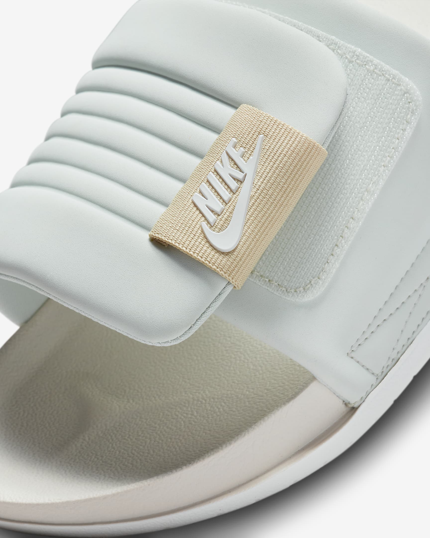 Nike Offcourt Adjust Men's Slides - Light Silver/Team Gold/Light Bone/Sail