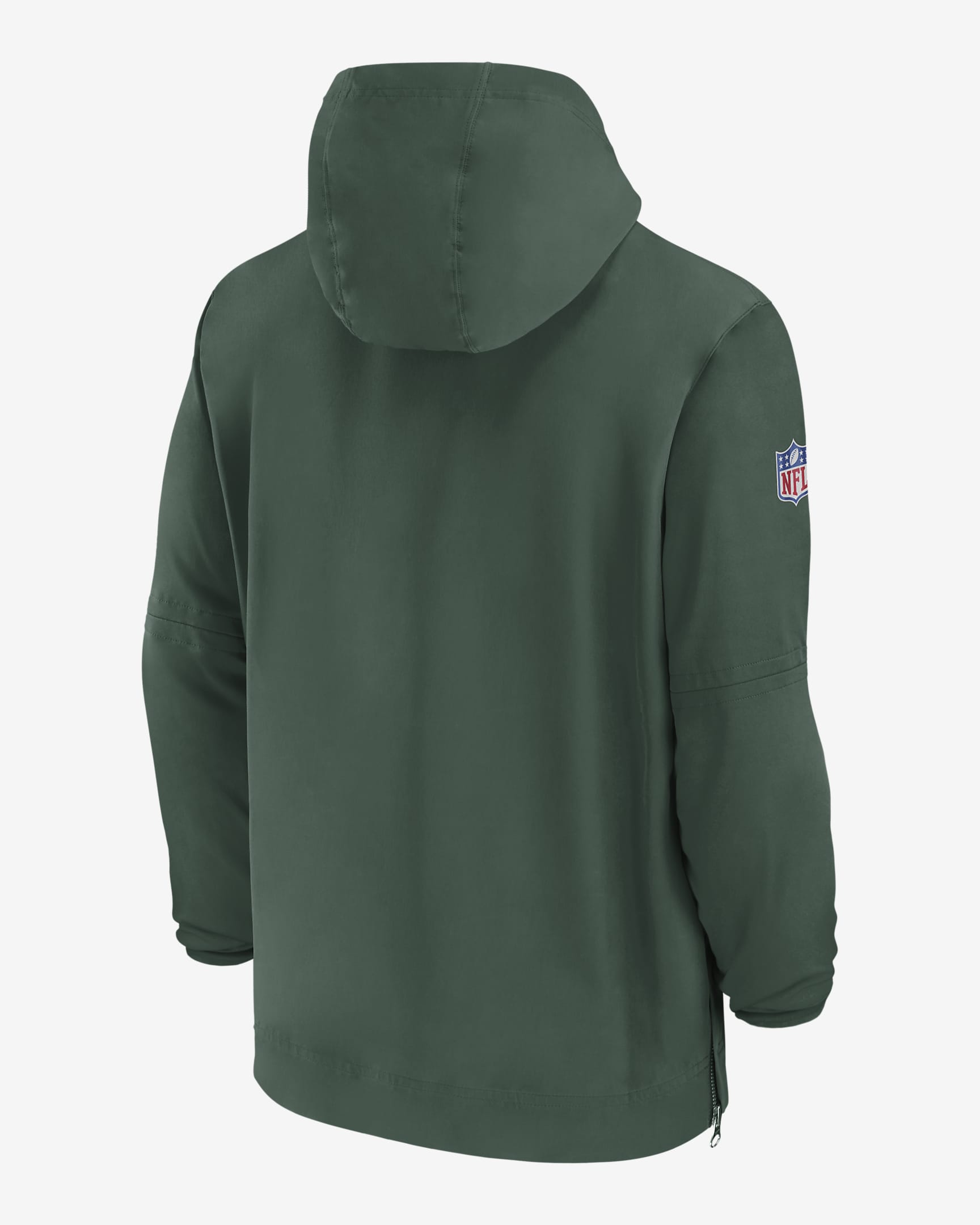 Green Bay Packers Sideline Men’s Nike NFL 1/2-Zip Hooded Jacket. Nike.com