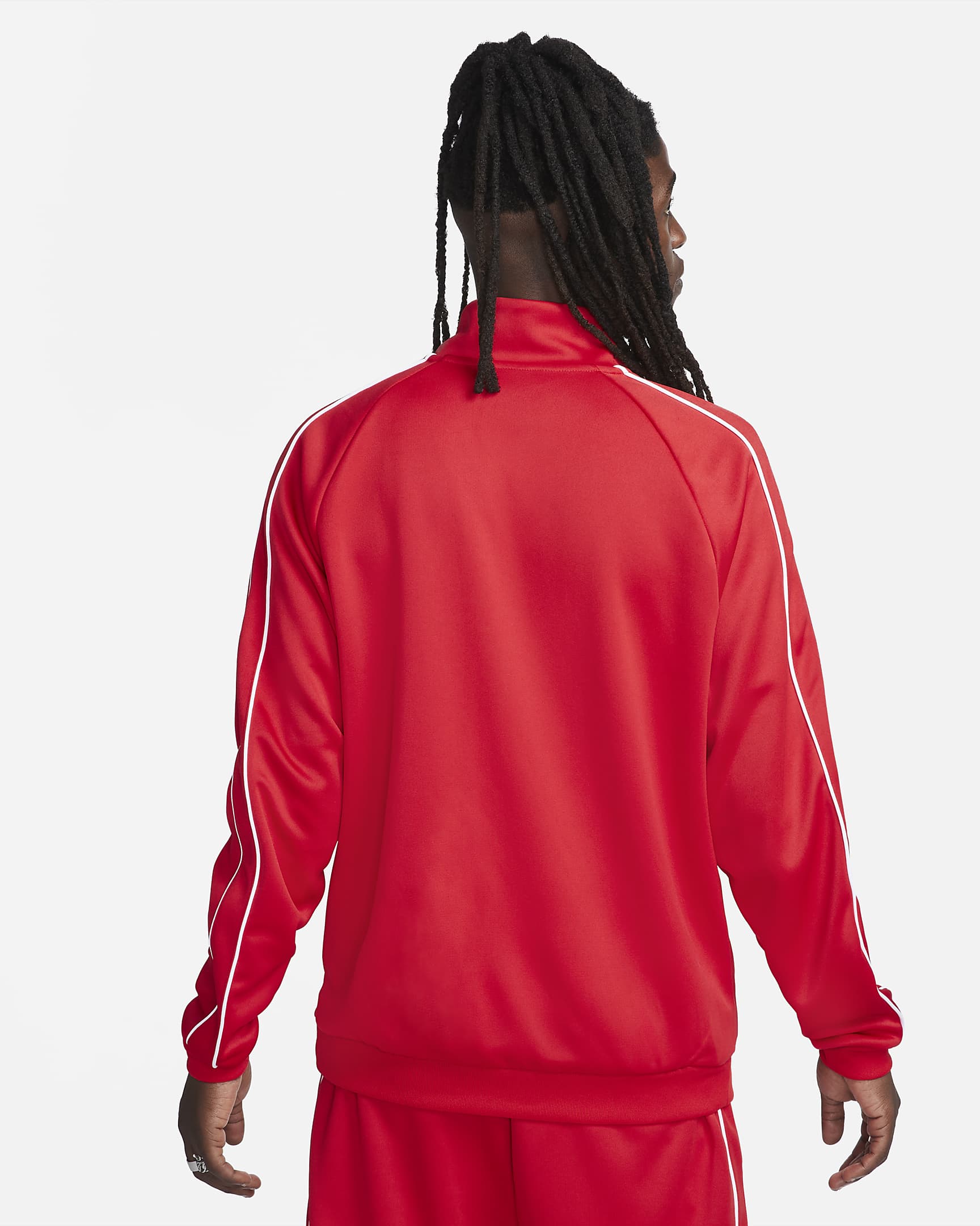 Nike Sportswear Club Men's Full-Zip Jacket - University Red/White